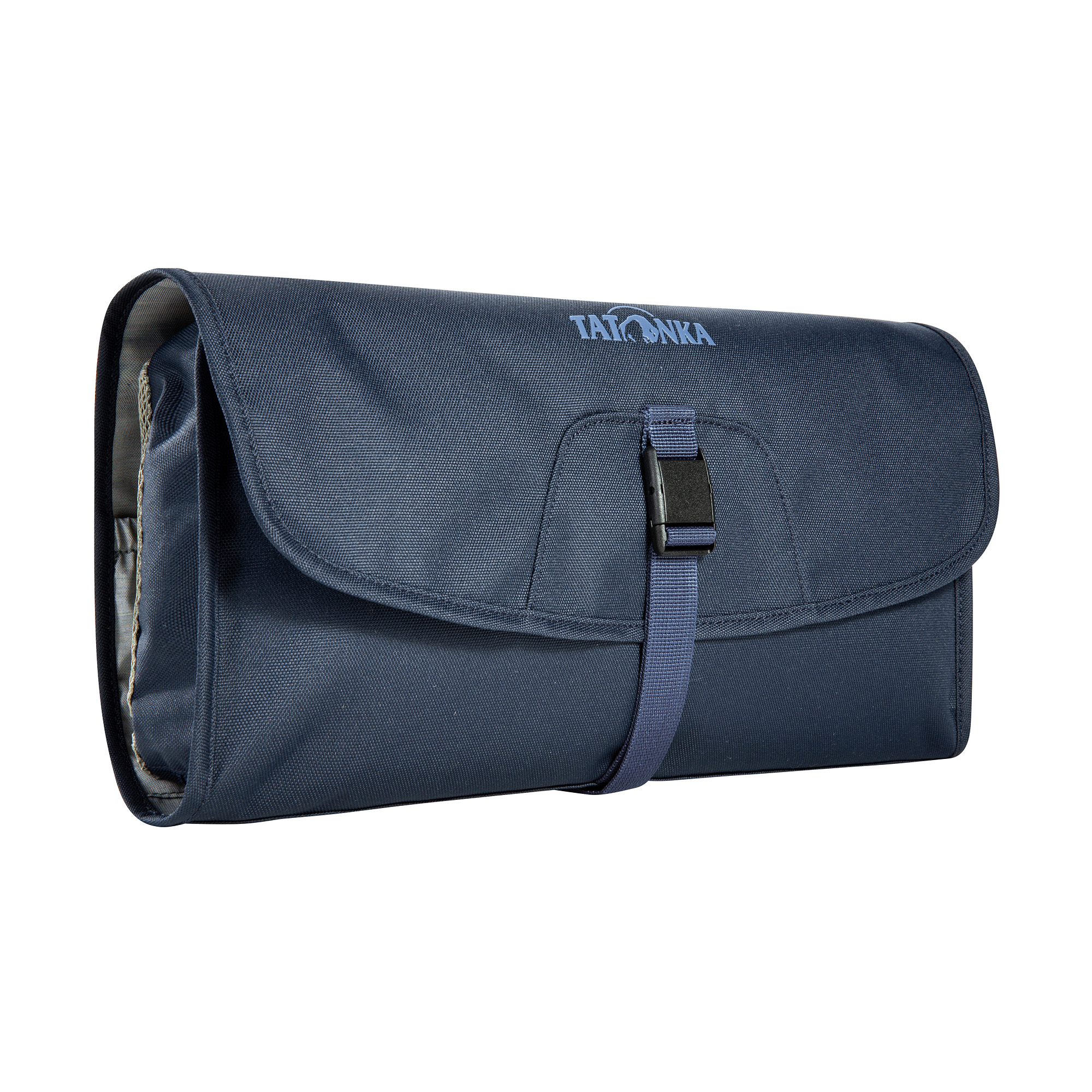 Tasche, Zubehör, Erste Hilfe, Tatonka Travelcare navy blau Kulturbeutel - Ansicht seitlich-vorne