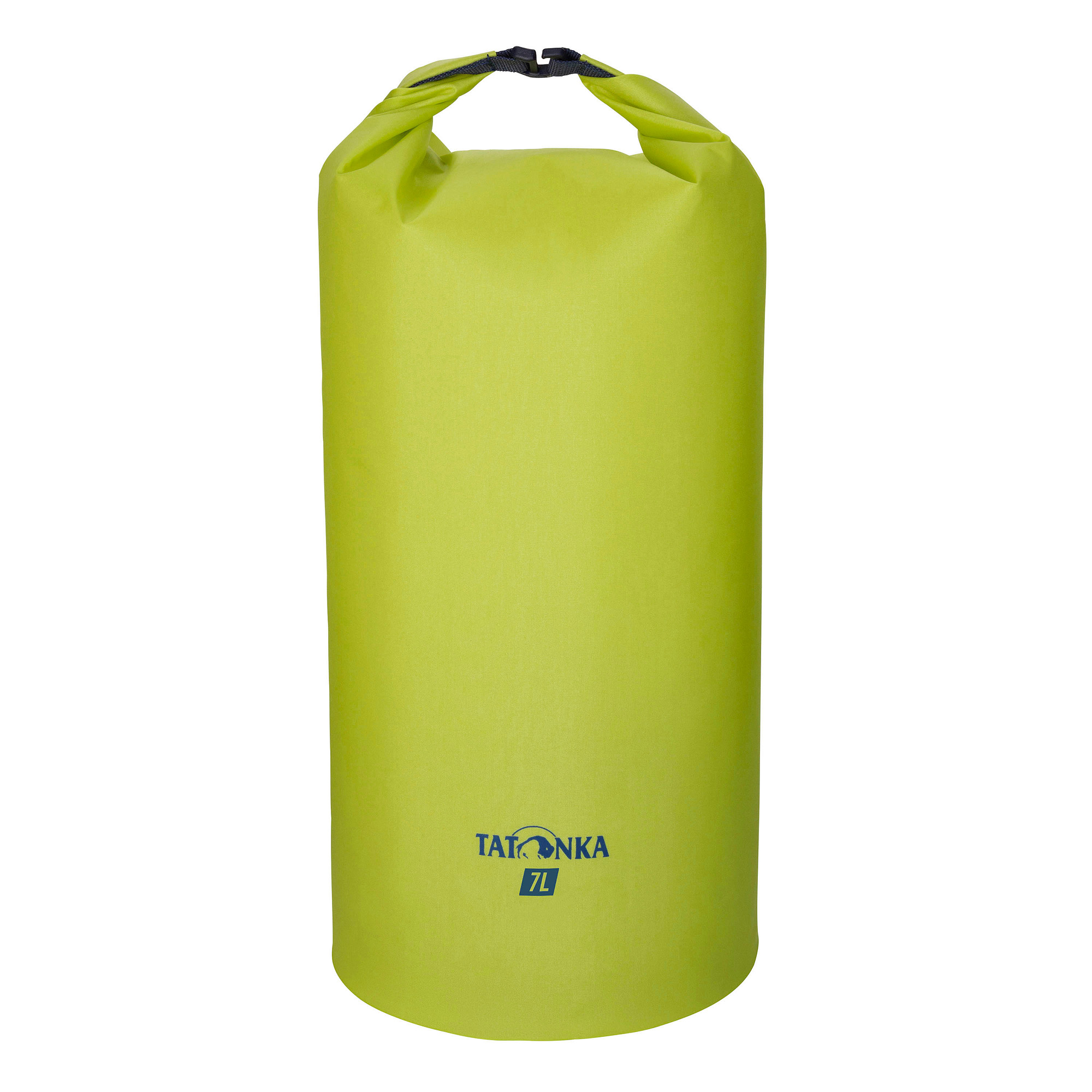 Tatonka WP Stuffbag Light 7l lime gelb Reisezubehör - Ansicht seitlich-vorne Flasche, Tasche, Tatonka WP Stuffbag Light 7l lime gelb Reisezubehör - Ansicht seitlich-vorne