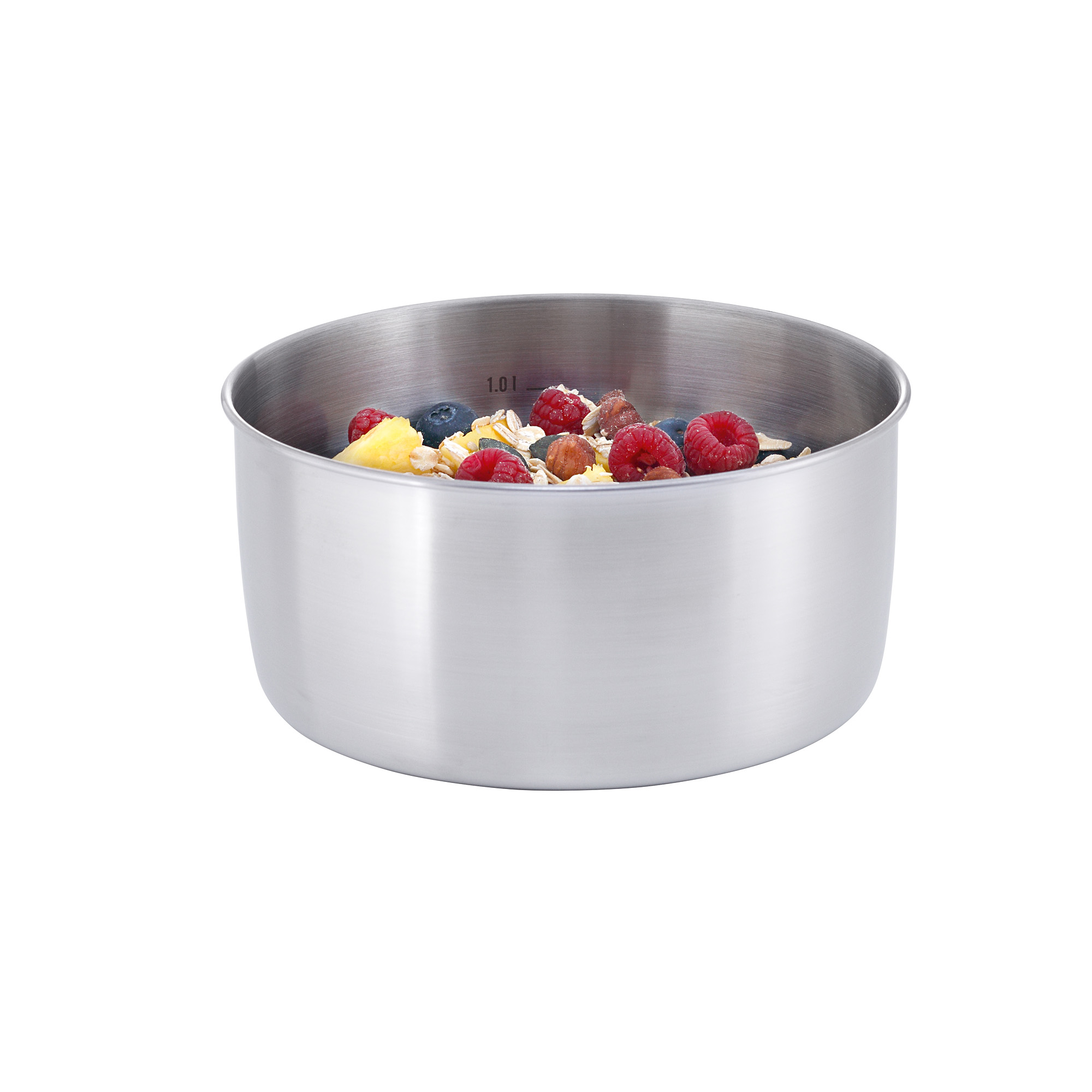 Tatonka Small Pot Multi Set Teller, Schüsseln & Töpfe - Ansicht seitlich-vorne Schale, Beere, Obst, Pflanze, Produzieren, Tatonka Small Pot Multi Set Teller, Schüsseln & Töpfe - Ansicht seitlich-vorne