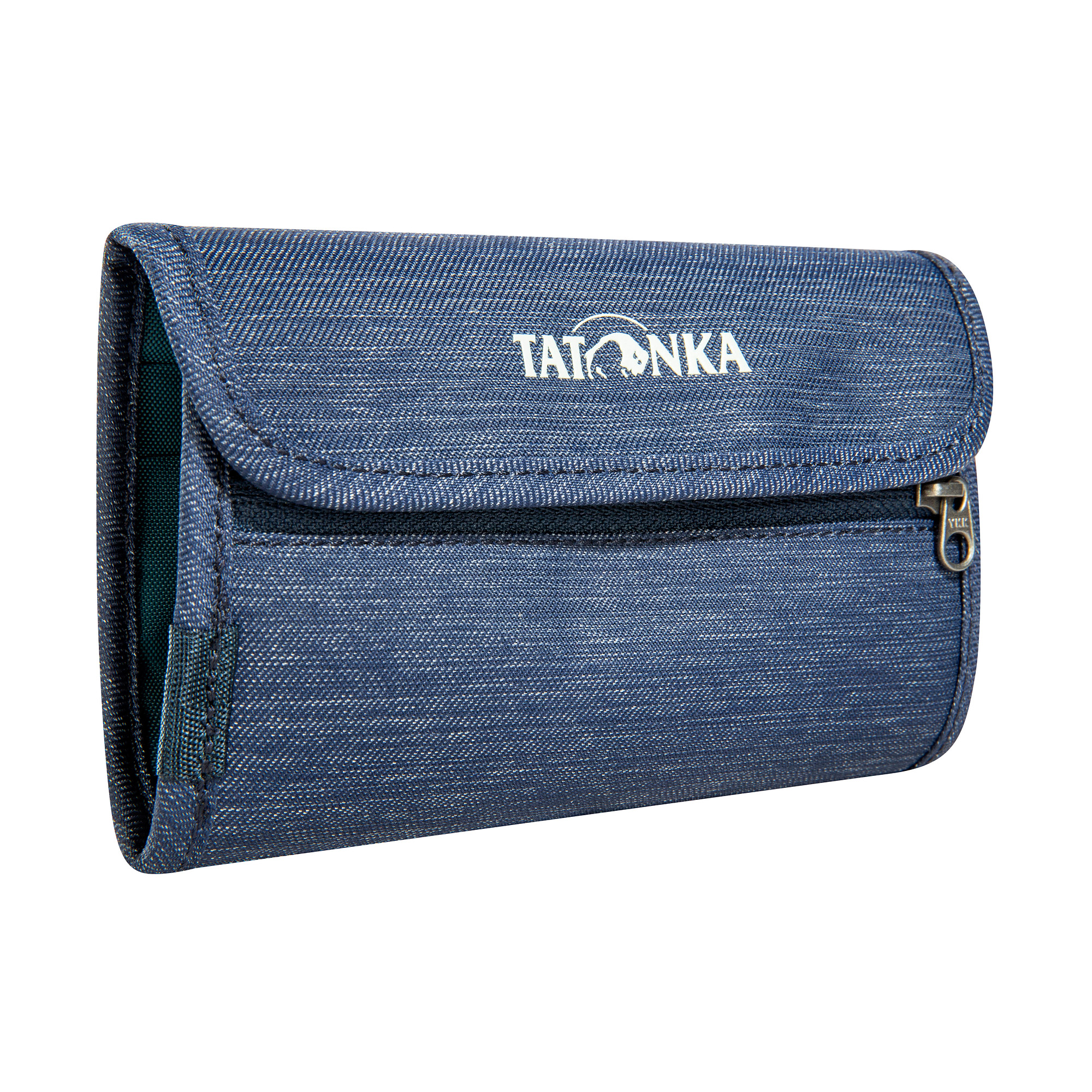 Tatonka ID Wallet navy blau Geldbeutel - Ansicht seitlich-vorne Zubehor, Tasche, Handtasche, Geldbörse, Tatonka ID Wallet navy blau Geldbeutel - Ansicht seitlich-vorne