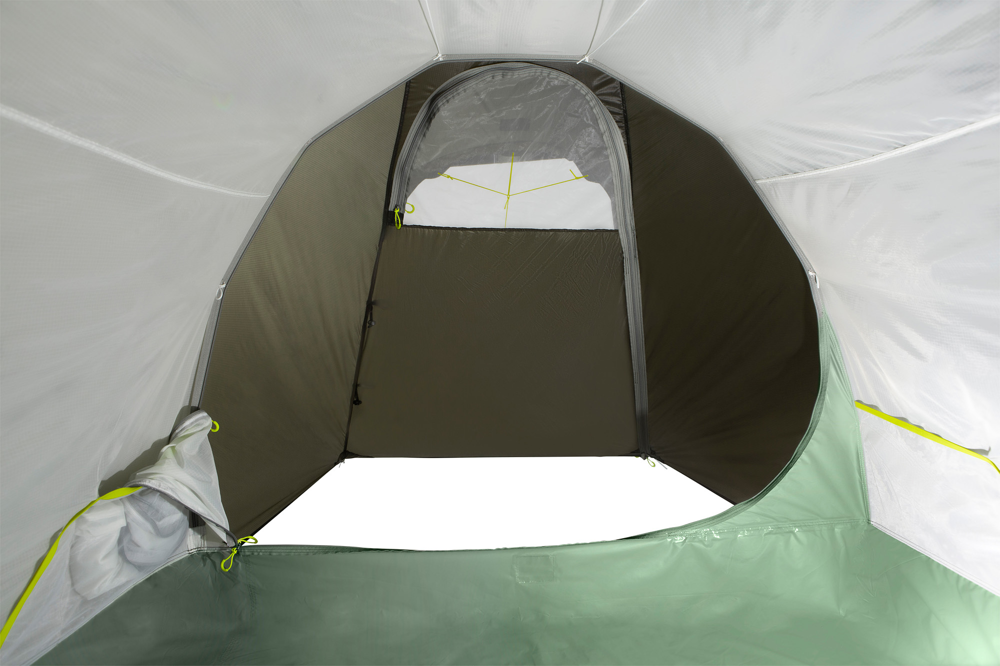 Tatonka Rokua 3 stone grey olive grau 3-Personen-Zelte - Detailansicht Zelt, Im Freien, Unterschlupf, Campen, Zelt in den Bergen, Tatonka Rokua 3 stone grey olive grau 3-Personen-Zelte - Detailansicht