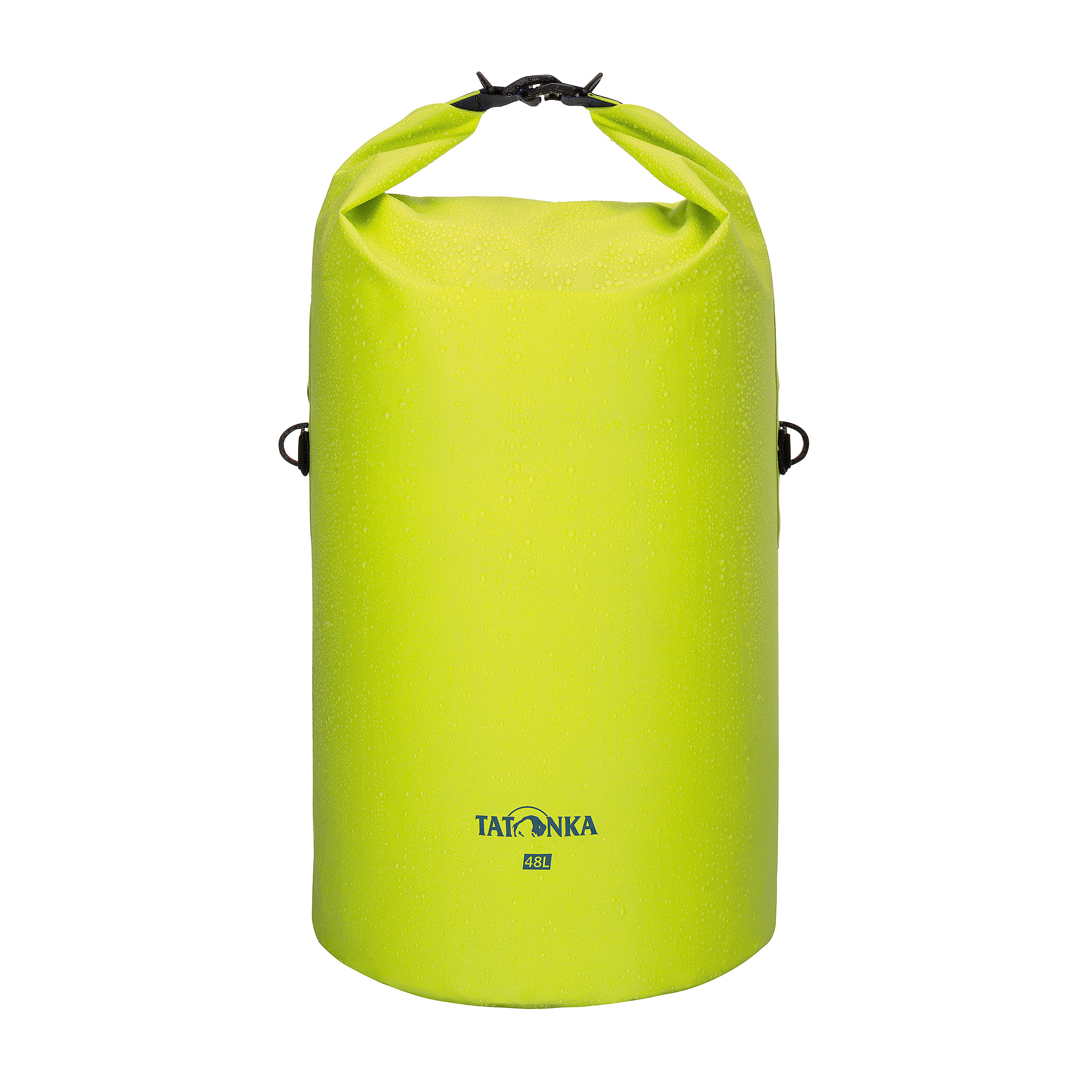 Tatonka WP Stuffbag 48l lime gelb Reisezubehör - Detailansicht Flasche, Wasserflasche, Tasche, Tatonka WP Stuffbag 48l lime gelb Reisezubehör - Detailansicht