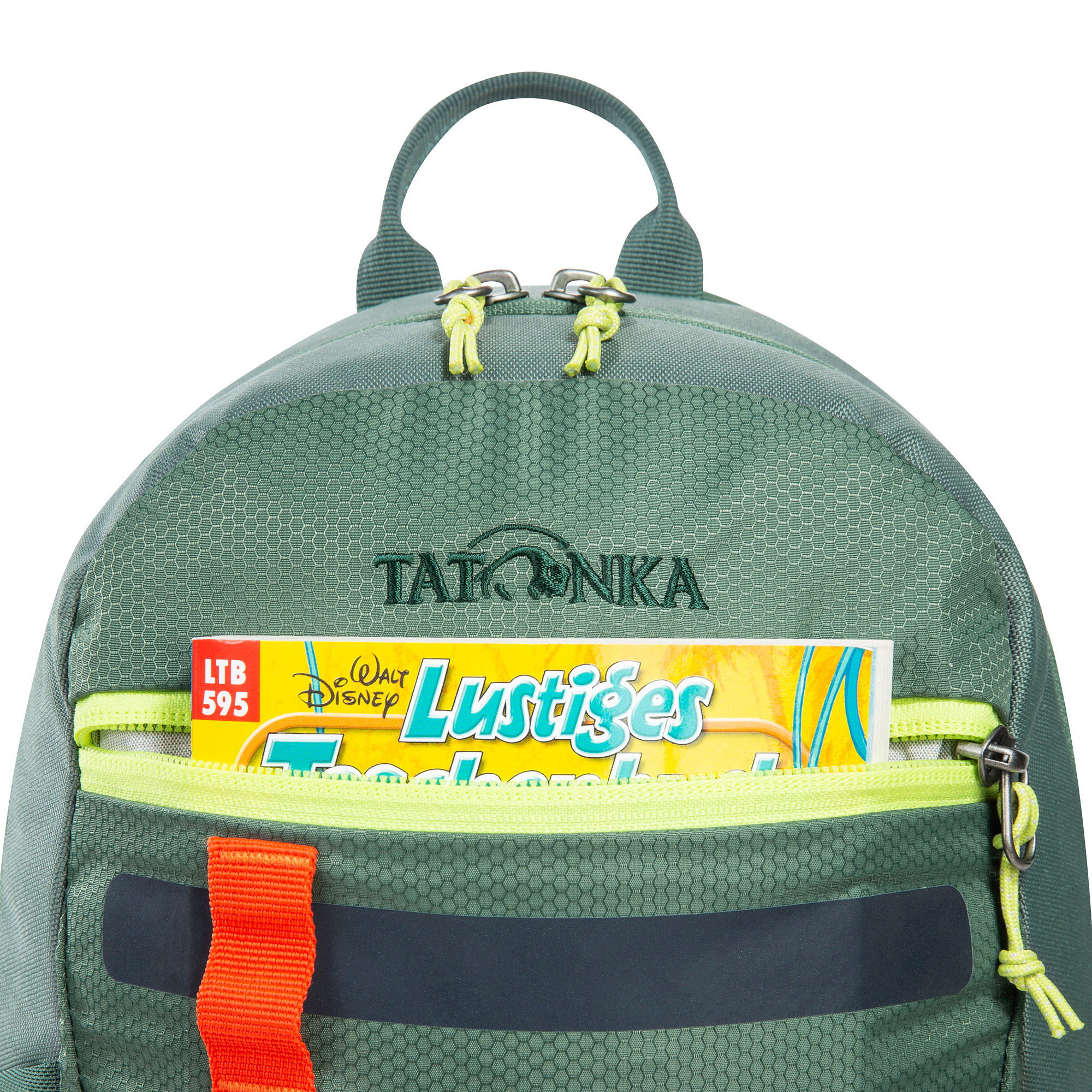 Tasche, Rucksack, Zubehör, Handtasche, Tatonka Husky Bag 10 JR sage green grün Kinderrucksäcke - Detailansicht