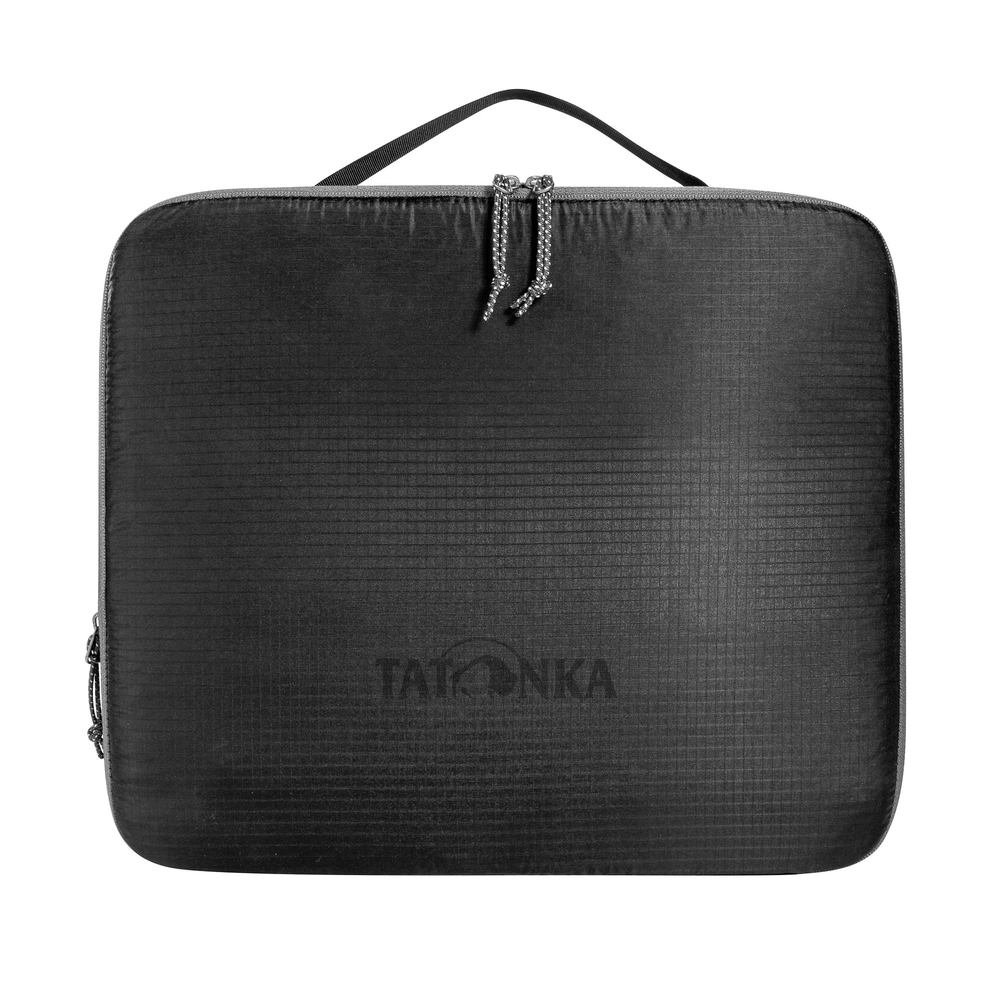 Tatonka SQZY Compression Pouch L black schwarz Reisezubehör - Ansicht seitlich-vorne Zubehor, Tasche, Handtasche, Tatonka SQZY Compression Pouch L black schwarz Reisezubehör - Ansicht seitlich-vorne