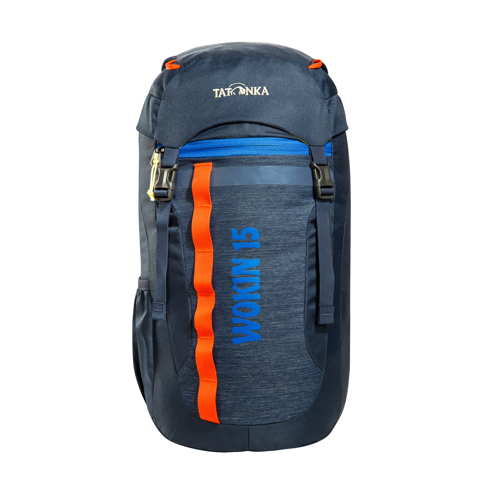 Tatonka Wokin 15 navy blau Kinderrucksäcke - Ansicht frontal-vorne Tasche, Rucksack, Tatonka Wokin 15 navy blau Kinderrucksäcke - Ansicht frontal-vorne