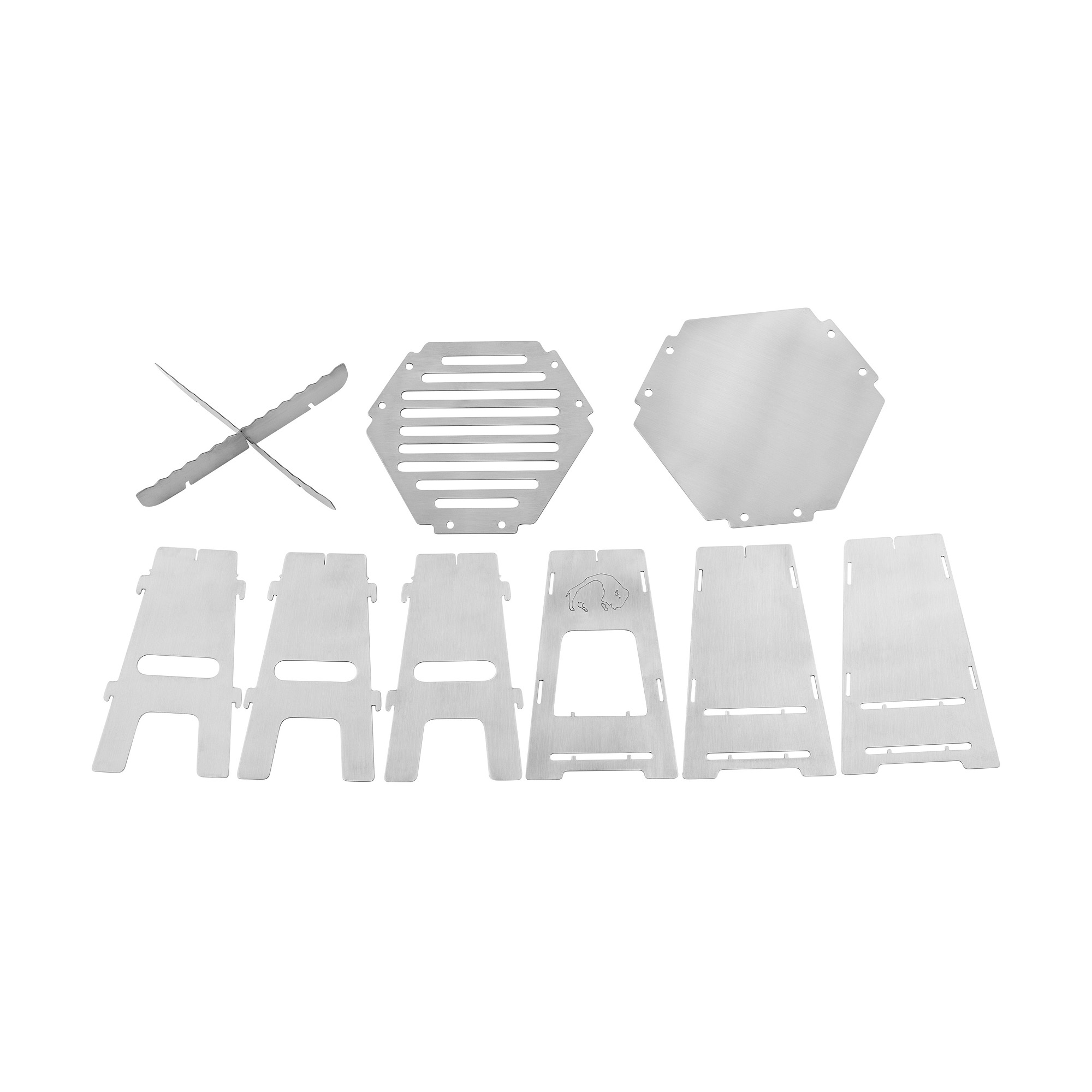 Tatonka Hobo Burner Kocher - Ansicht frontal-vorne Aluminium, Tatonka Hobo Burner Kocher - Ansicht frontal-vorne