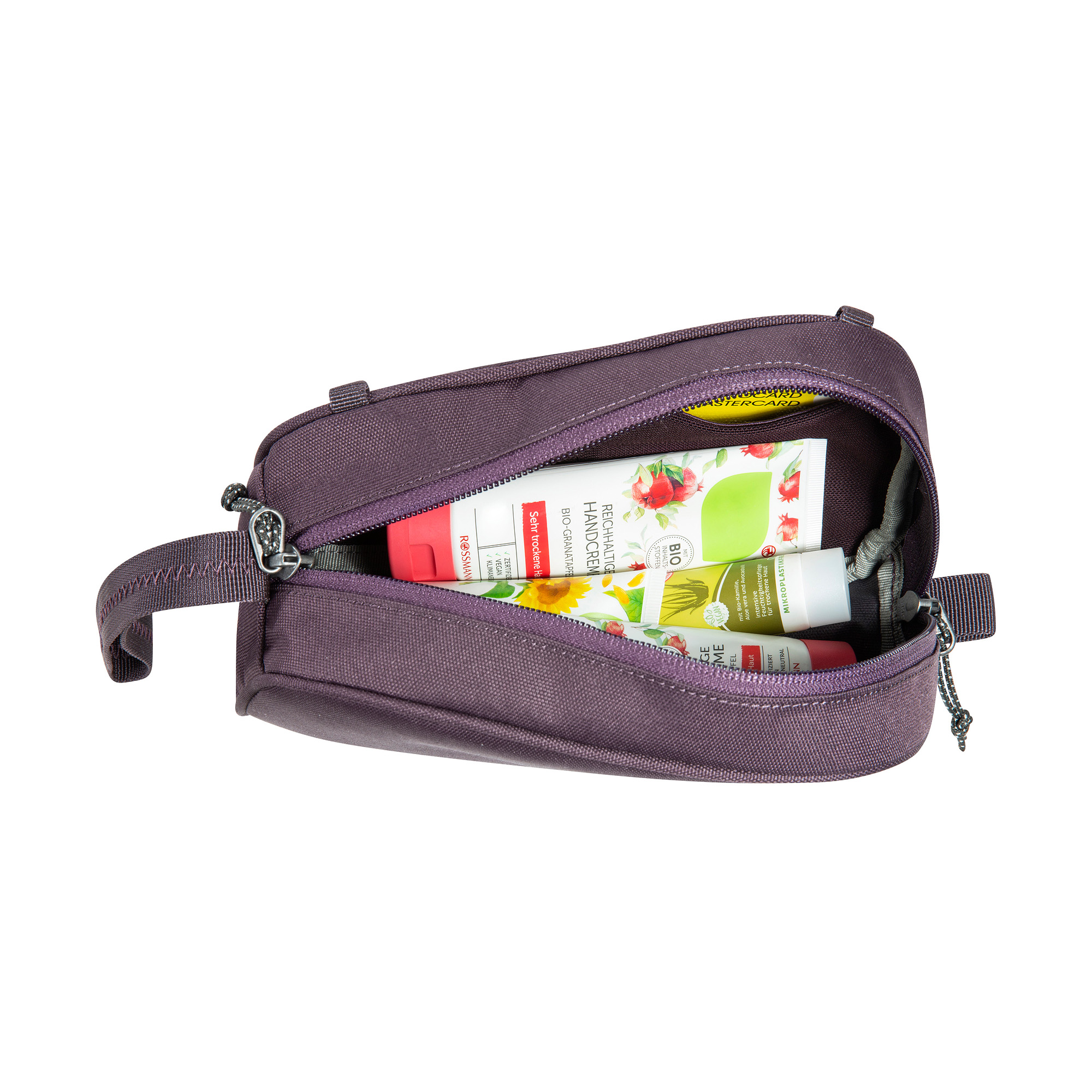 Erste Hilfe, Zubehör, Tasche, Handtasche, Tatonka One Day midnight plum lila Kulturbeutel - Detailansicht