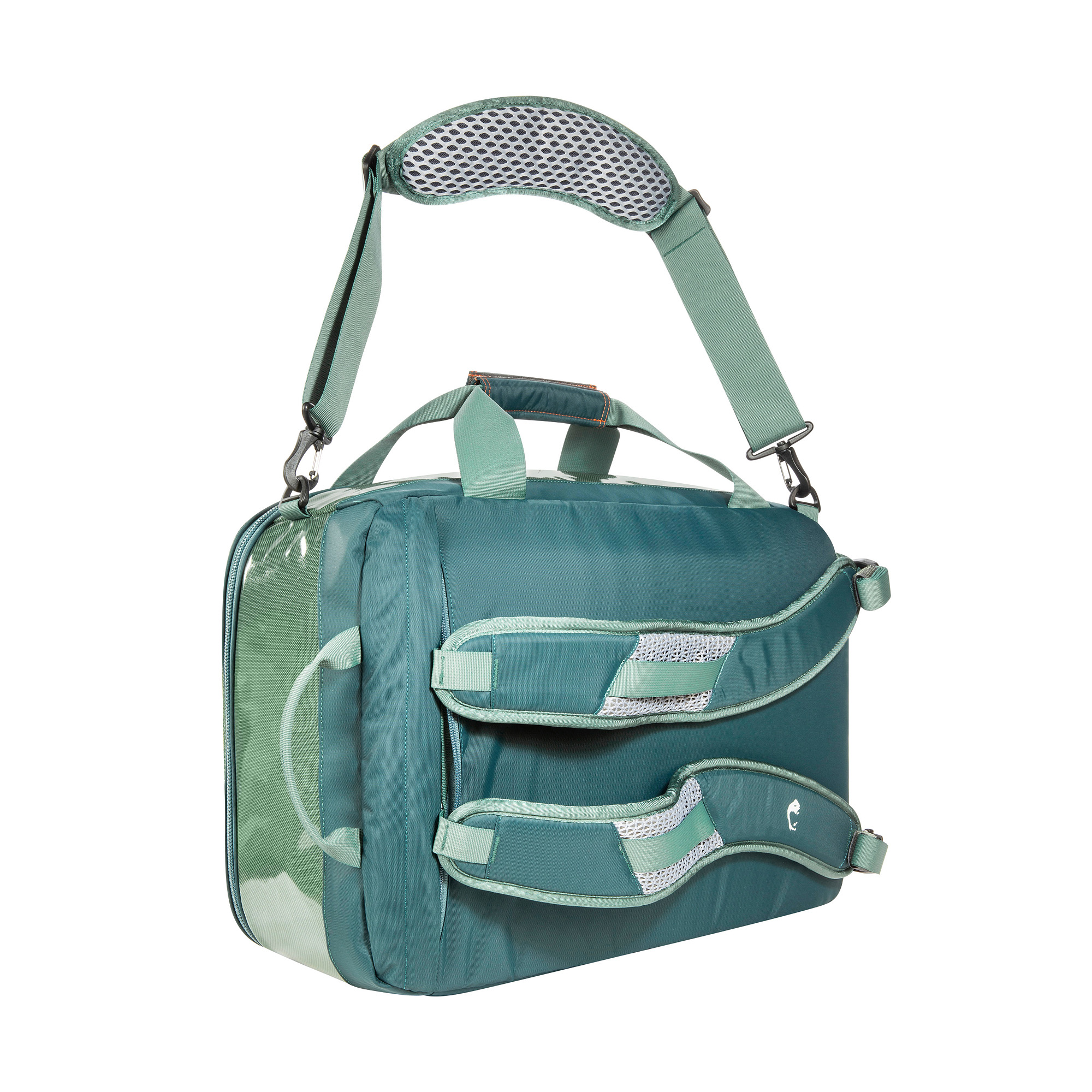 Tatonka Flight Barrel sage green grün Reisetaschen - Ansicht seitlich-hinten Zubehor, Tasche, Handtasche, Geldbörse, Tatonka Flight Barrel sage green grün Reisetaschen - Ansicht seitlich-hinten
