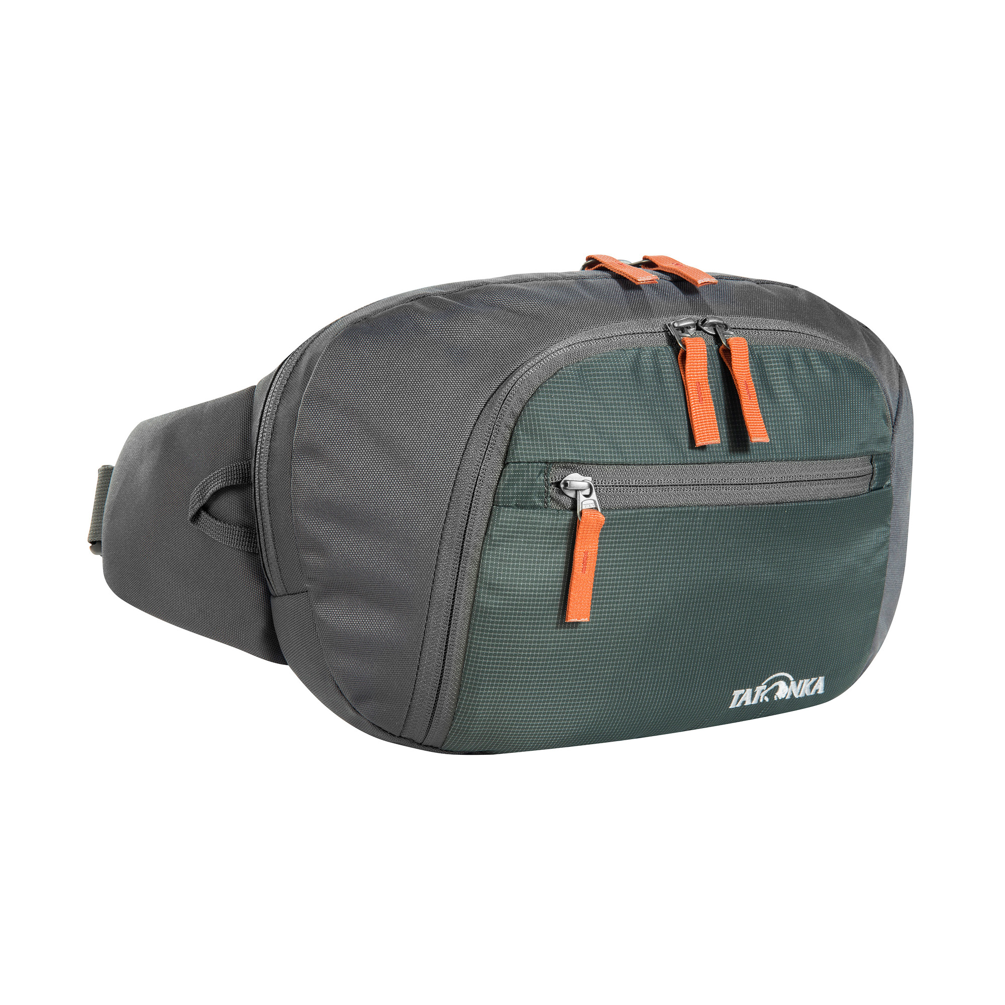 Tatonka Hip Sling Pack 5 titan grey grau Bauchtaschen - Ansicht seitlich-vorne Tasche, Rucksack, Tatonka Hip Sling Pack 5 titan grey grau Bauchtaschen - Ansicht seitlich-vorne