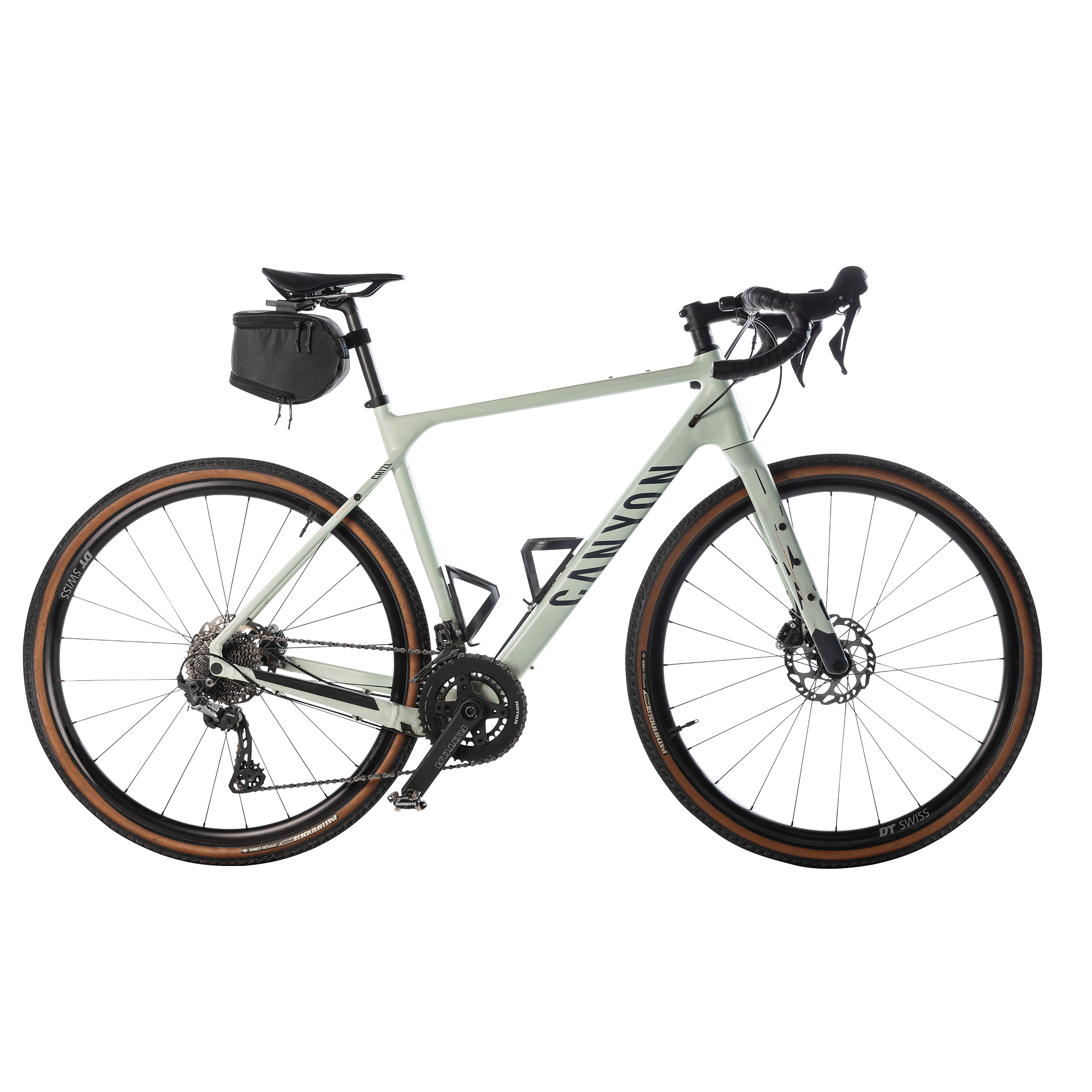 Fahrrad, Fahrzeug, Mountainbike, Maschine, Rad, Tatonka Bike Saddle Bag M black schwarz - Ansicht seitlich-hinten