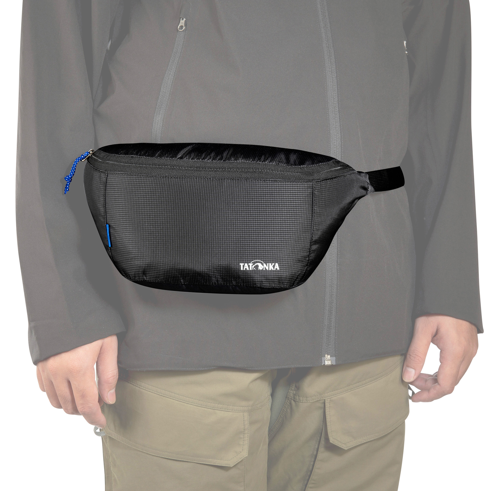 Bekleidung, Mantel, Jacke, Tasche, Tatonka Ilium S black schwarz Bauchtaschen - Detailansicht