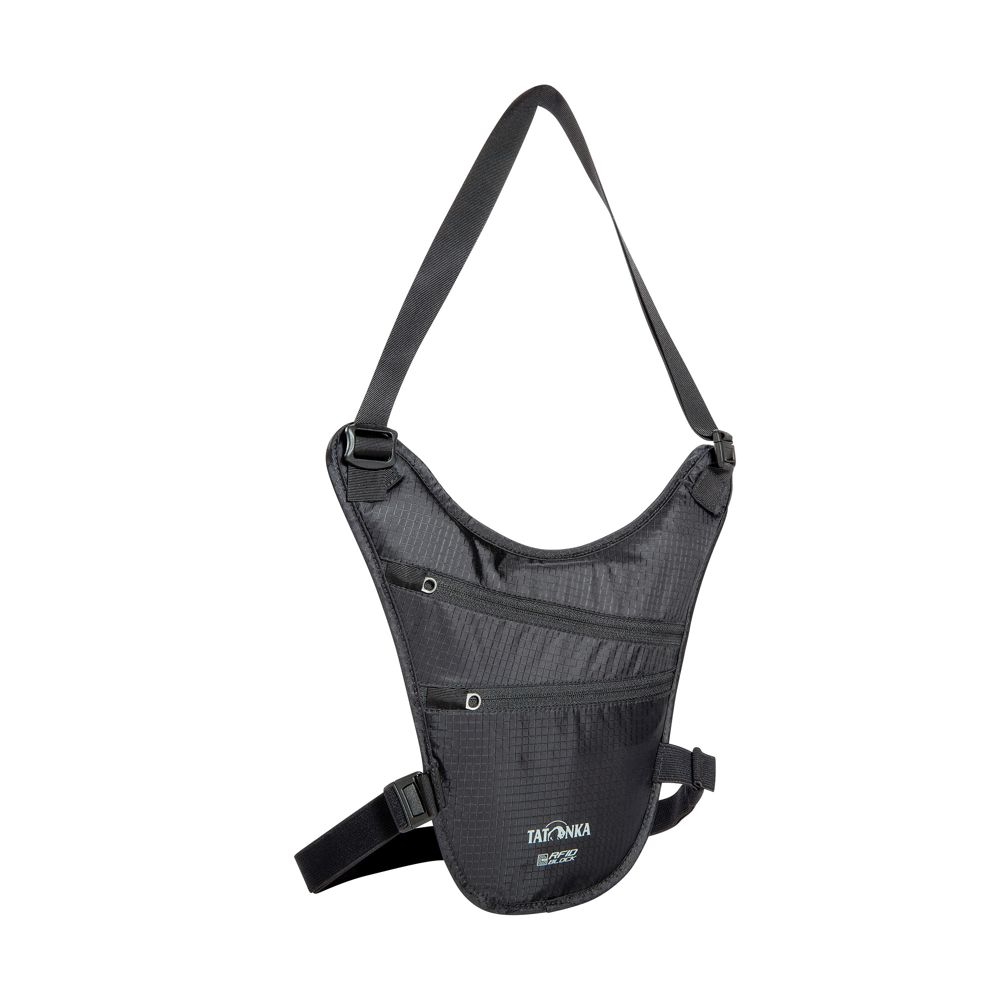 Tatonka Skin Chest Holster RFID Block black schwarz Geldbeutel - Ansicht frontal-vorne Zubehor, Riemen, Tasche, Handtasche, Tatonka Skin Chest Holster RFID Block black schwarz Geldbeutel - Ansicht frontal-vorne