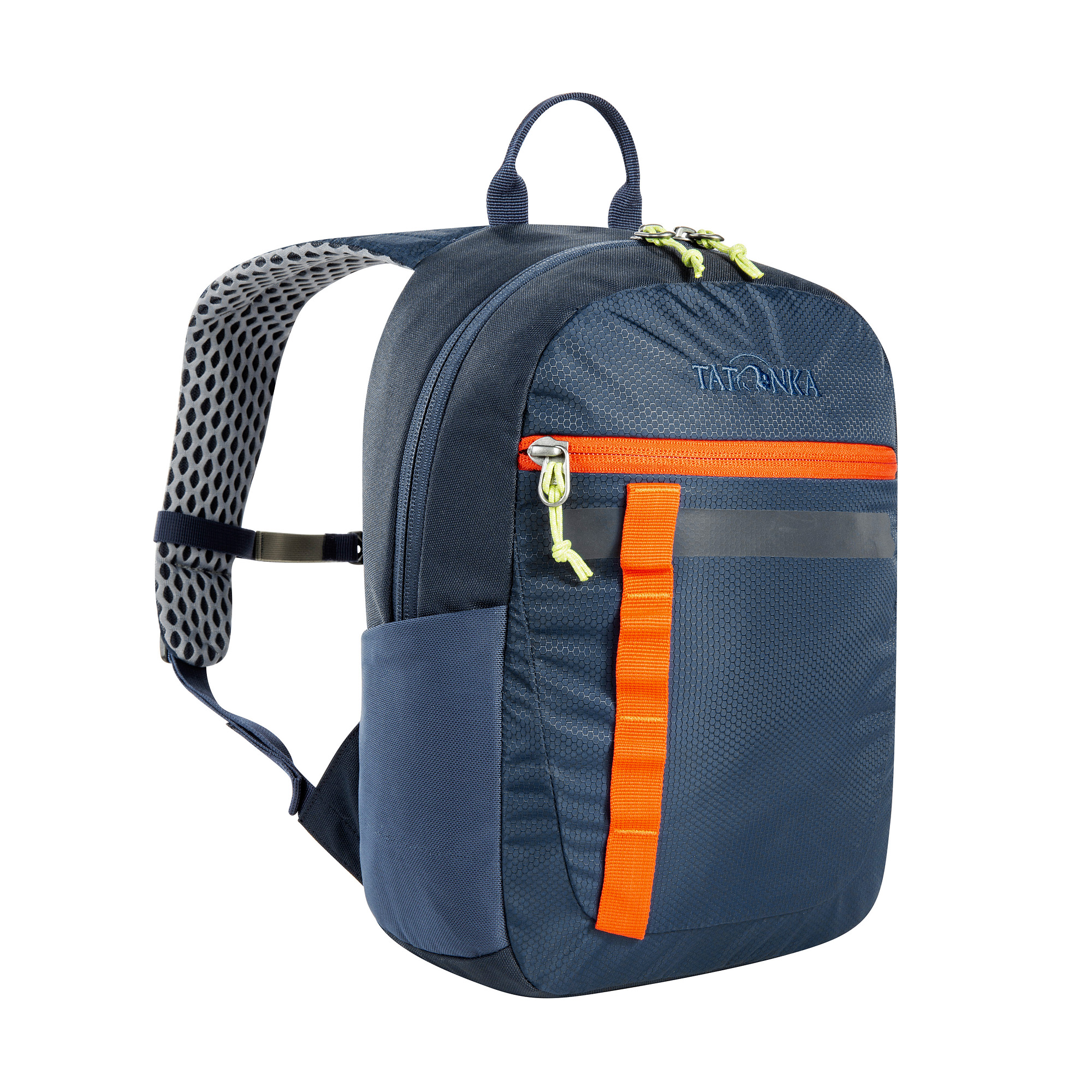Tasche, Rucksack, Tatonka Husky Bag 10 JR navy blau Kinderrucksäcke - Ansicht seitlich-vorne