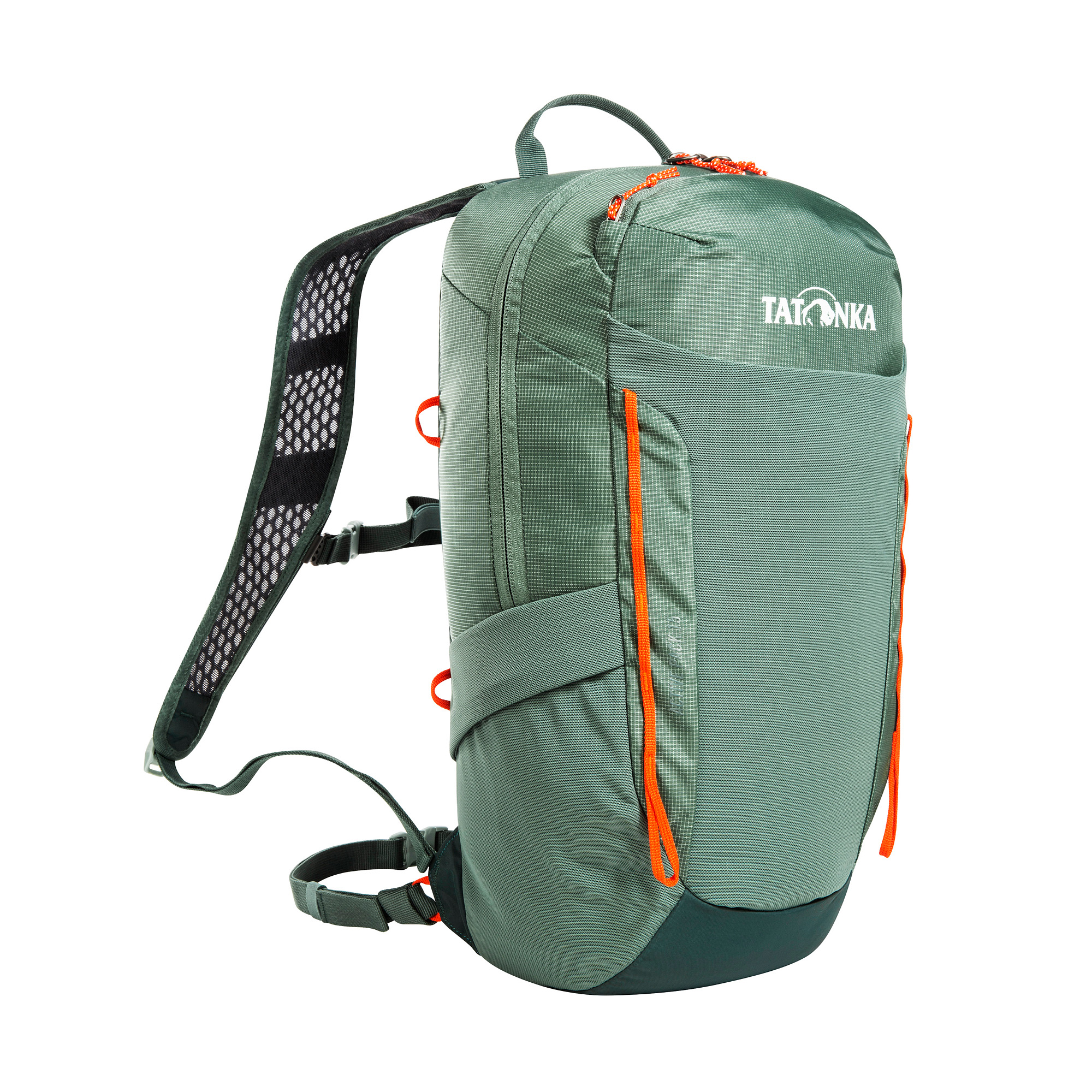 Tatonka Active Pack 15 sage green grün Tagesrucksäcke - Ansicht seitlich-vorne Tasche, Rucksack, Tatonka Active Pack 15 sage green grün Tagesrucksäcke - Ansicht seitlich-vorne