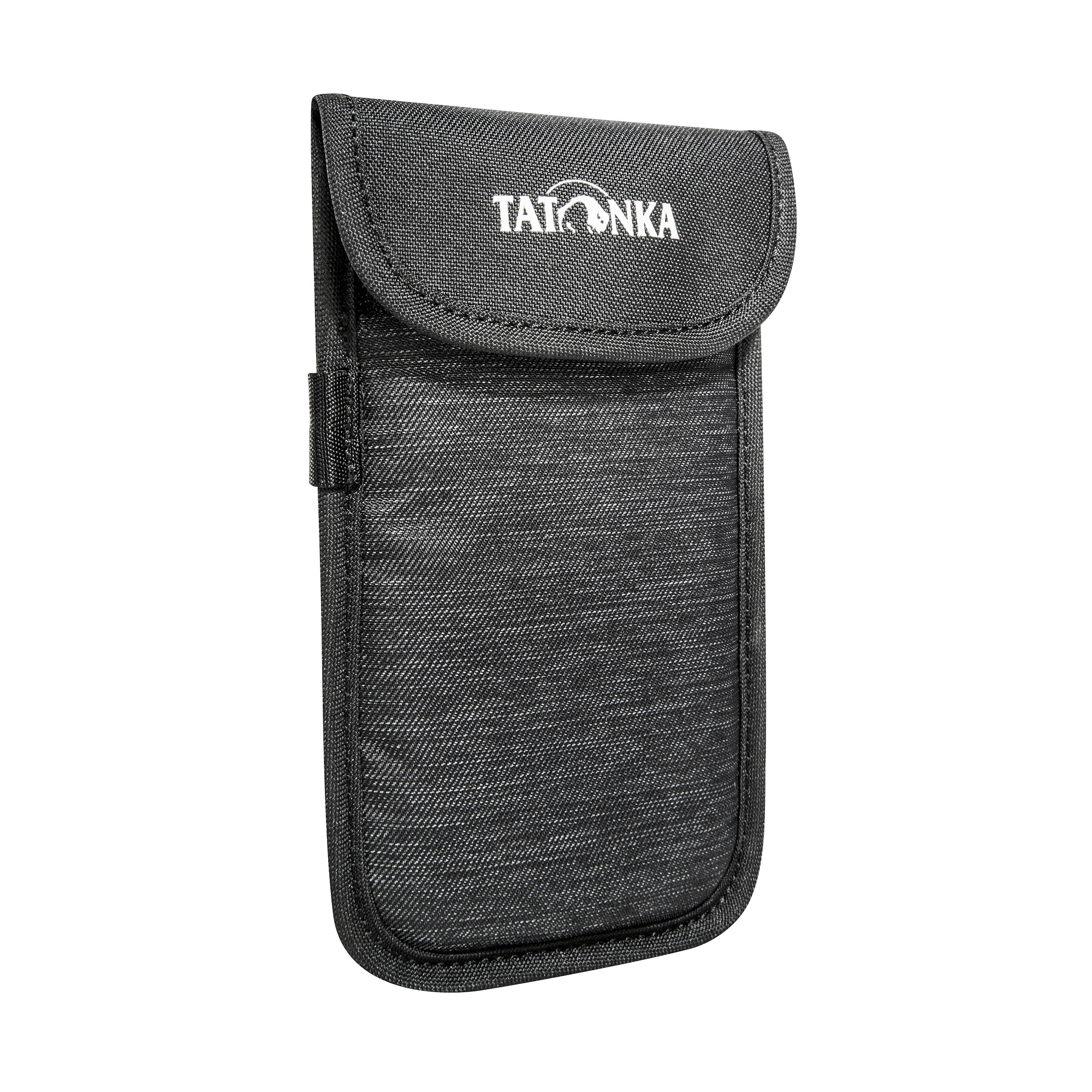 Tatonka Smartphone Case XL off black schwarz Handyhüllen - Ansicht seitlich-vorne Zubehor, Riemen, Tasche, Handtasche, Tatonka Smartphone Case XL off black schwarz Handyhüllen - Ansicht seitlich-vorne