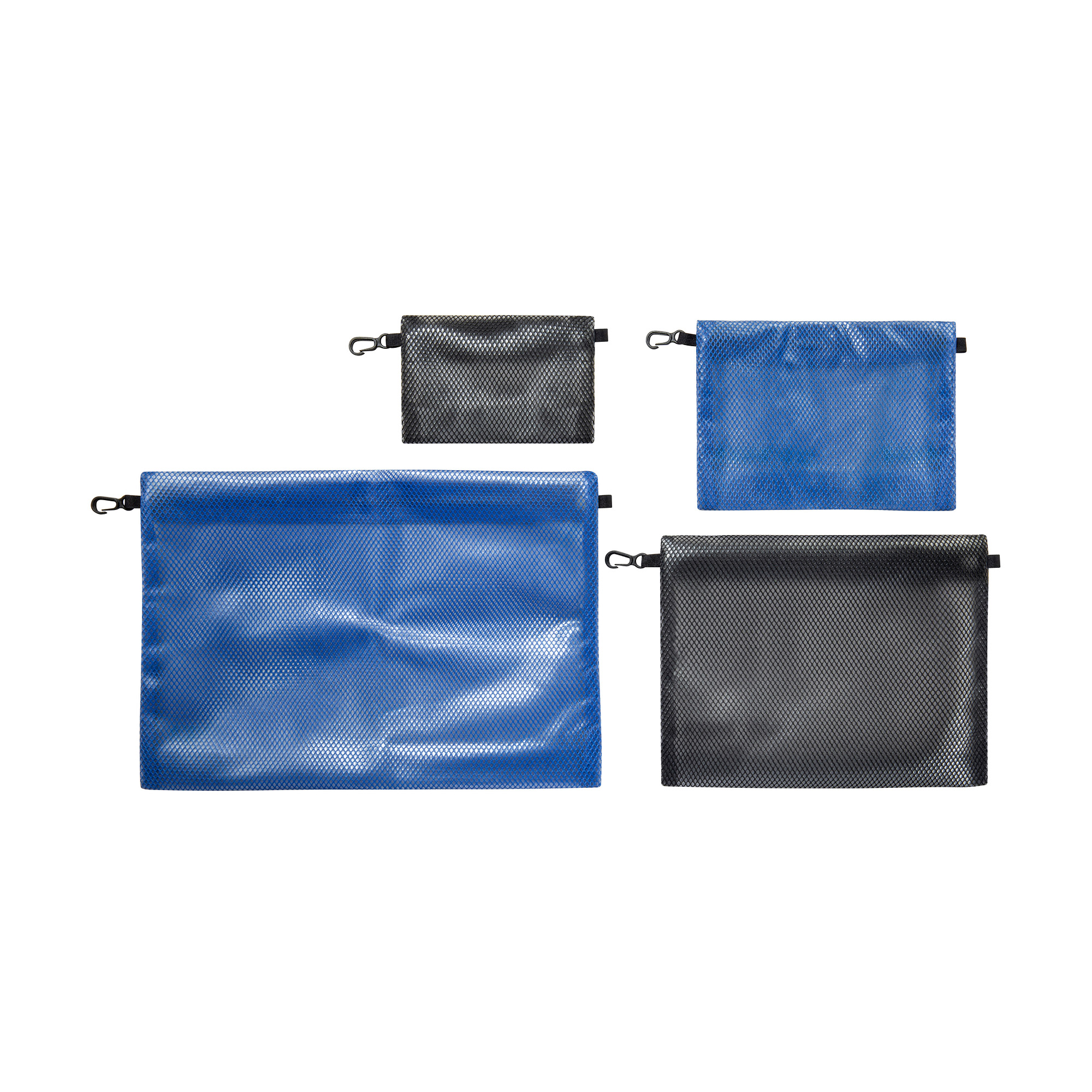 Tatonka Zip Pouch Set IV assorted silber Reisezubehör - Ansicht seitlich-hinten Zubehor, Tasche, Handtasche, Tatonka Zip Pouch Set IV assorted silber Reisezubehör - Ansicht seitlich-hinten