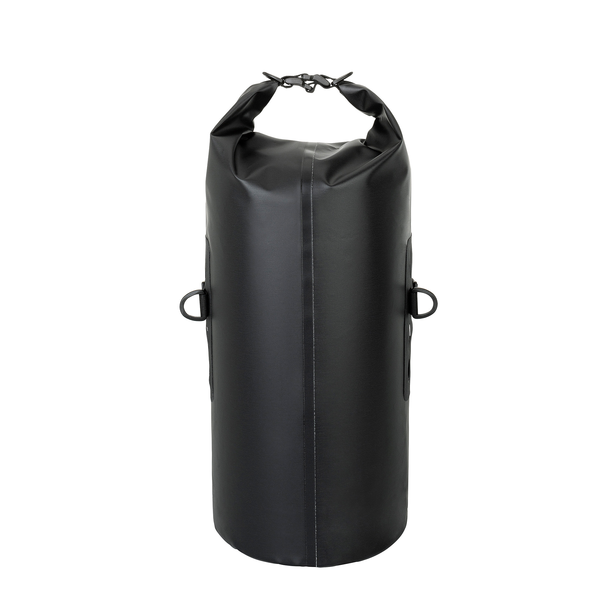 Tatonka WP Stuffbag 15l black schwarz Reisezubehör - Ansicht seitlich-hinten Tasche, Flasche, Wasserflasche, Tatonka WP Stuffbag 15l black schwarz Reisezubehör - Ansicht seitlich-hinten