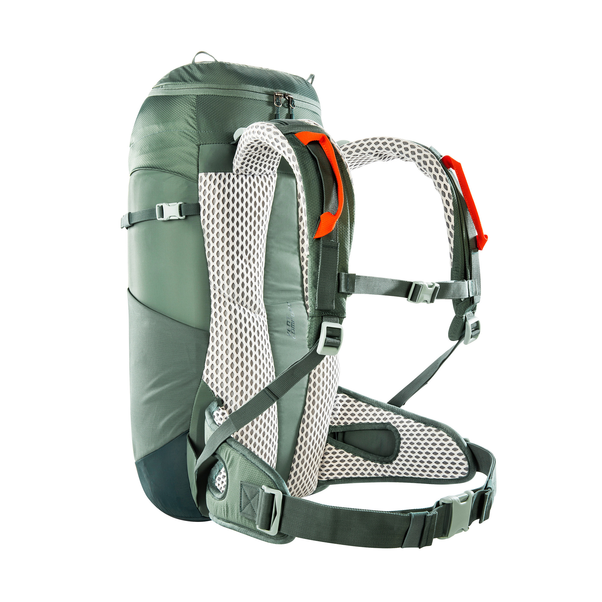 Tatonka Norix 28 Women sage green grün Wanderrucksäcke - Ansicht seitlich-hinten Tasche, Rucksack, Tatonka Norix 28 Women sage green grün Wanderrucksäcke - Ansicht seitlich-hinten