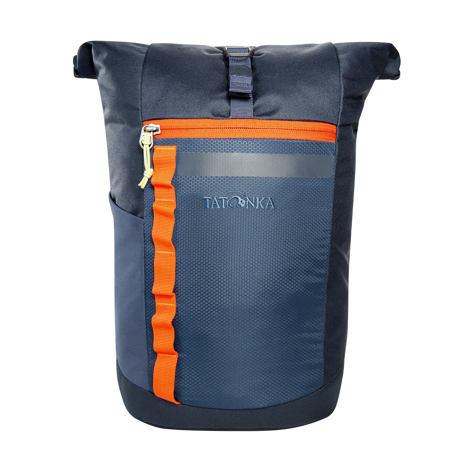 Tasche, Tragetasche, Tatonka Rolltop Pack JR 14 navy blau Kinderrucksäcke - Ansicht frontal-vorne