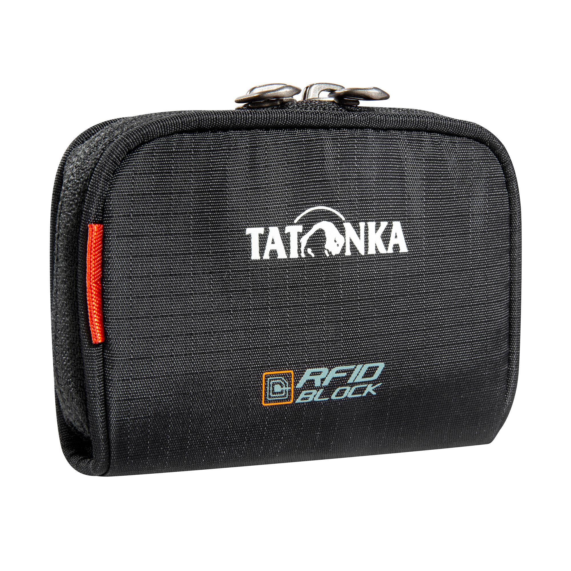 Tatonka Plain Wallet RFID B black schwarz Geldbeutel - Ansicht seitlich-vorne Zubehor, Tasche, Handtasche, Tatonka Plain Wallet RFID B black schwarz Geldbeutel - Ansicht seitlich-vorne