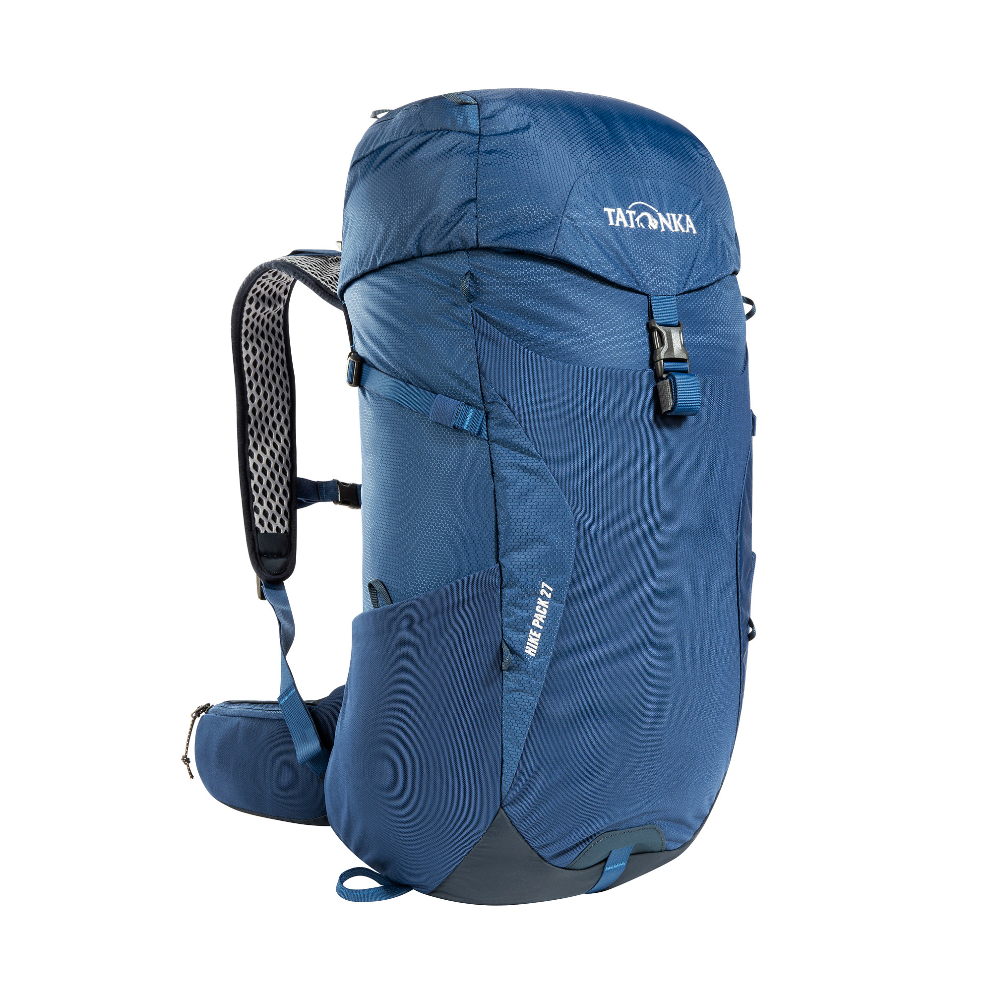 Tatonka Hike Pack 27 darker blue blau Wanderrucksäcke - Ansicht seitlich-vorne Tasche, Rucksack, Tatonka Hike Pack 27 darker blue blau Wanderrucksäcke - Ansicht seitlich-vorne