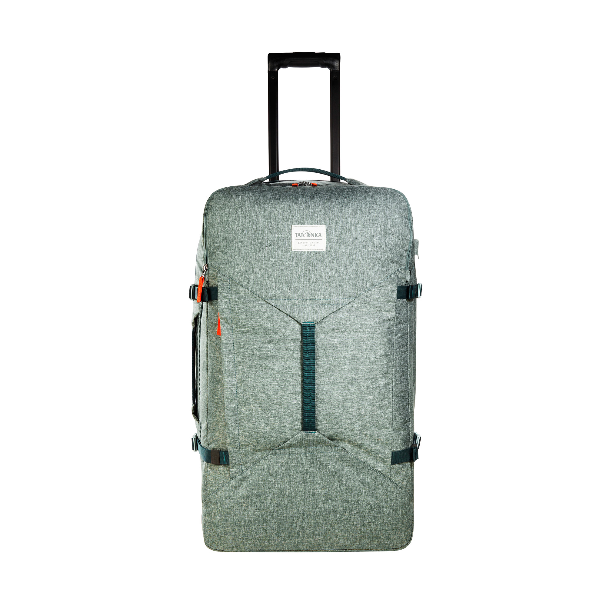 Gepäck, Koffer, Tatonka Travel Roller 90 sage green grün Trolleys & Koffer - Ansicht frontal-vorne