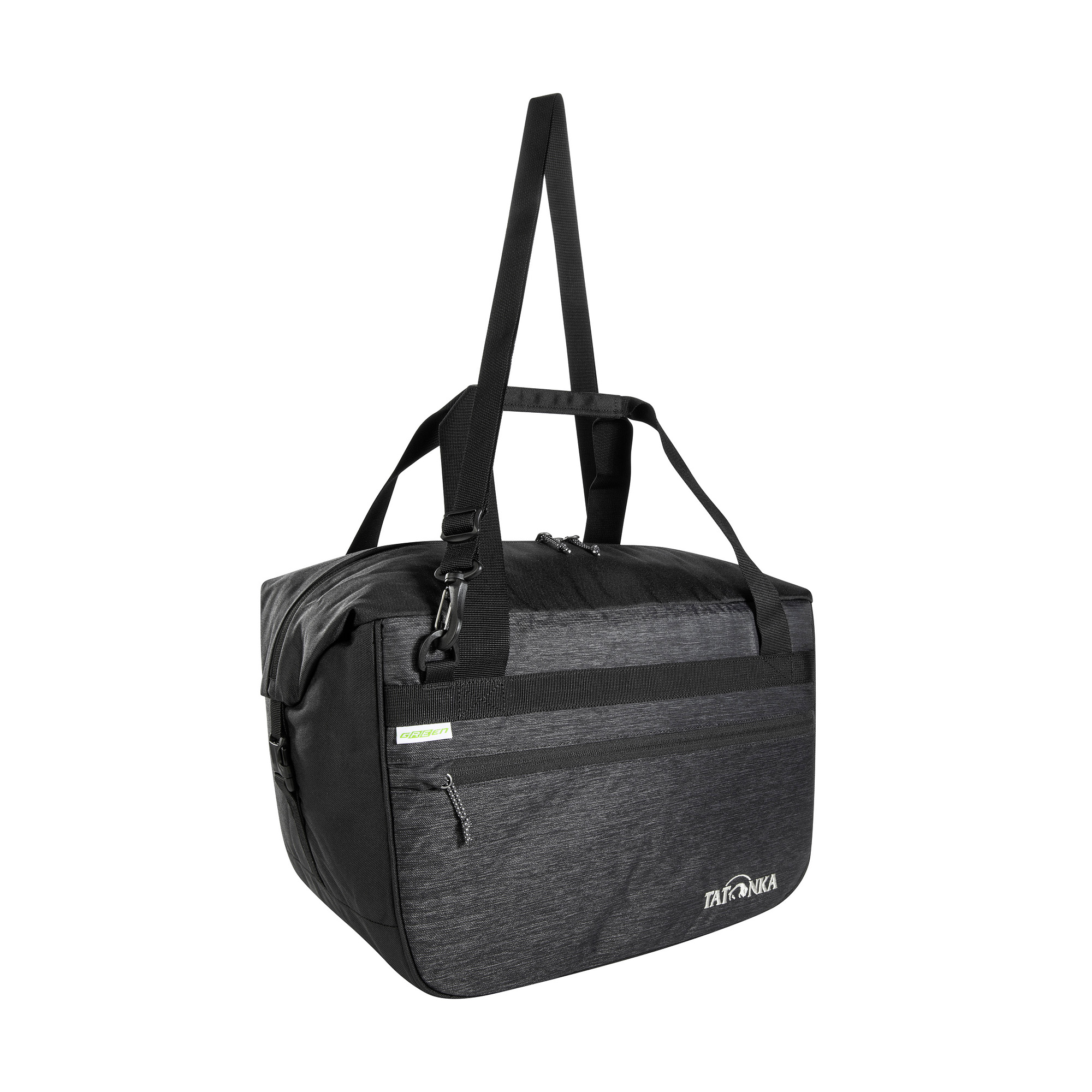 Tatonka Cooler Shoulderbag 25 off black schwarz Umhängetaschen - Ansicht seitlich-vorne Tasche, Tragetasche, Zubehör, Handtasche, Tatonka Cooler Shoulderbag 25 off black schwarz Umhängetaschen - Ansicht seitlich-vorne