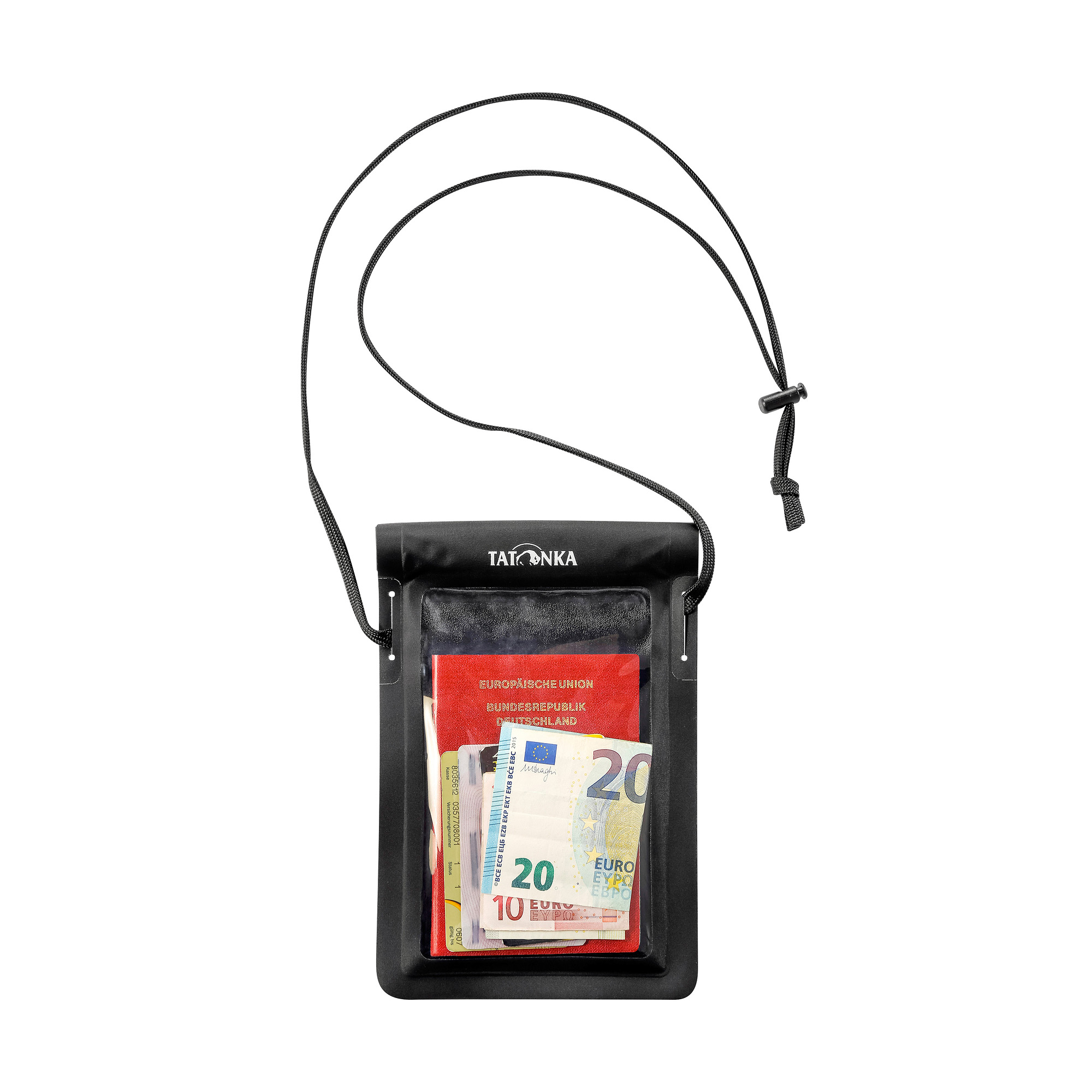 Tatonka WP Neck Pouch black schwarz Brustbeutel - Detailansicht Zubehor, Erste Hilfe, Tatonka WP Neck Pouch black schwarz Brustbeutel - Detailansicht