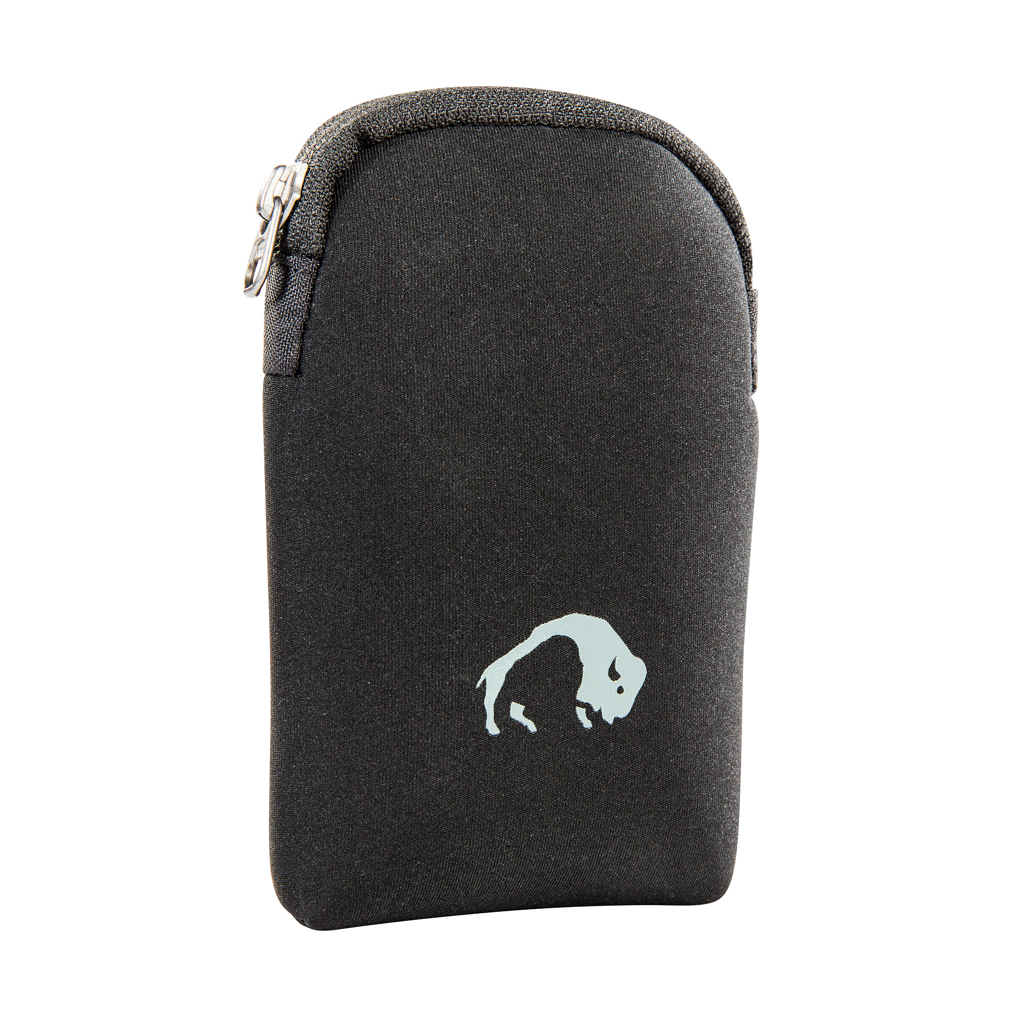 Tatonka Neopren Zip Bag black schwarz Handyhüllen - Ansicht seitlich-vorne Zubehor, Tasche, Handtasche, Tatonka Neopren Zip Bag black schwarz Handyhüllen - Ansicht seitlich-vorne