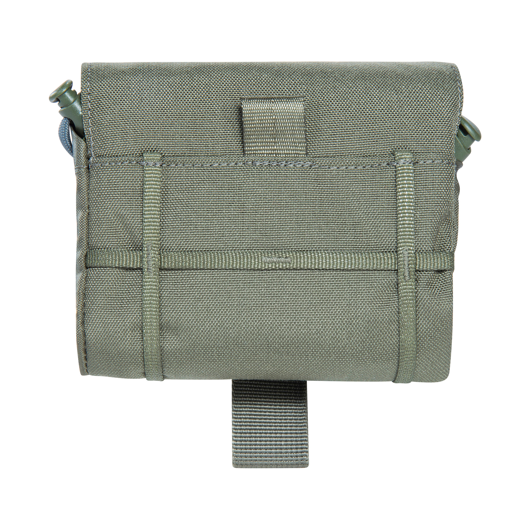Leinwand, Tasche, Zubehör, Handtasche, Tatonka Dump Pouch BC stone grey olive grau - Ansicht frontal-hinten