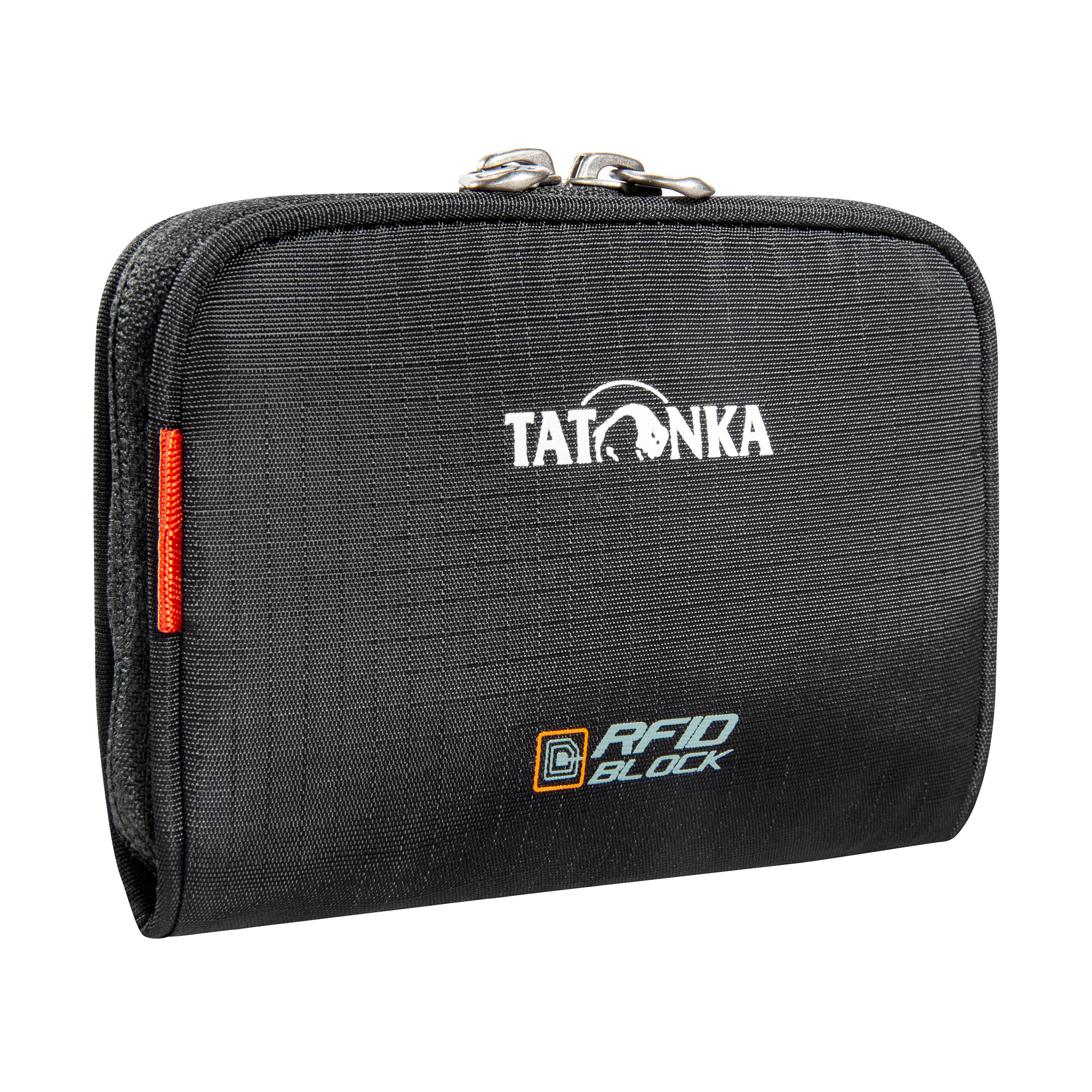 Tatonka Big Plain Wallet RFID B black schwarz Geldbeutel - Ansicht seitlich-vorne Zubehor, Tasche, Handtasche, Tatonka Big Plain Wallet RFID B black schwarz Geldbeutel - Ansicht seitlich-vorne