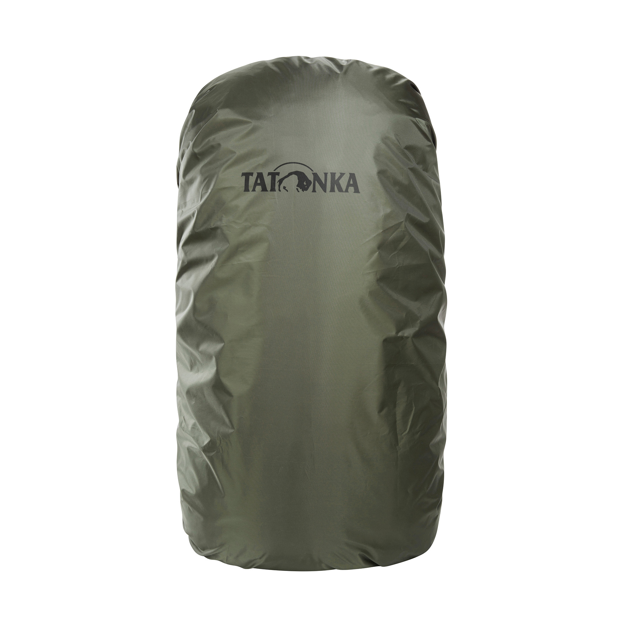 Tatonka Rain Cover 40-55l stone grey olive grau Rucksack-Zubehör - Ansicht seitlich-vorne Tasche, Tatonka Rain Cover 40-55l stone grey olive grau Rucksack-Zubehör - Ansicht seitlich-vorne