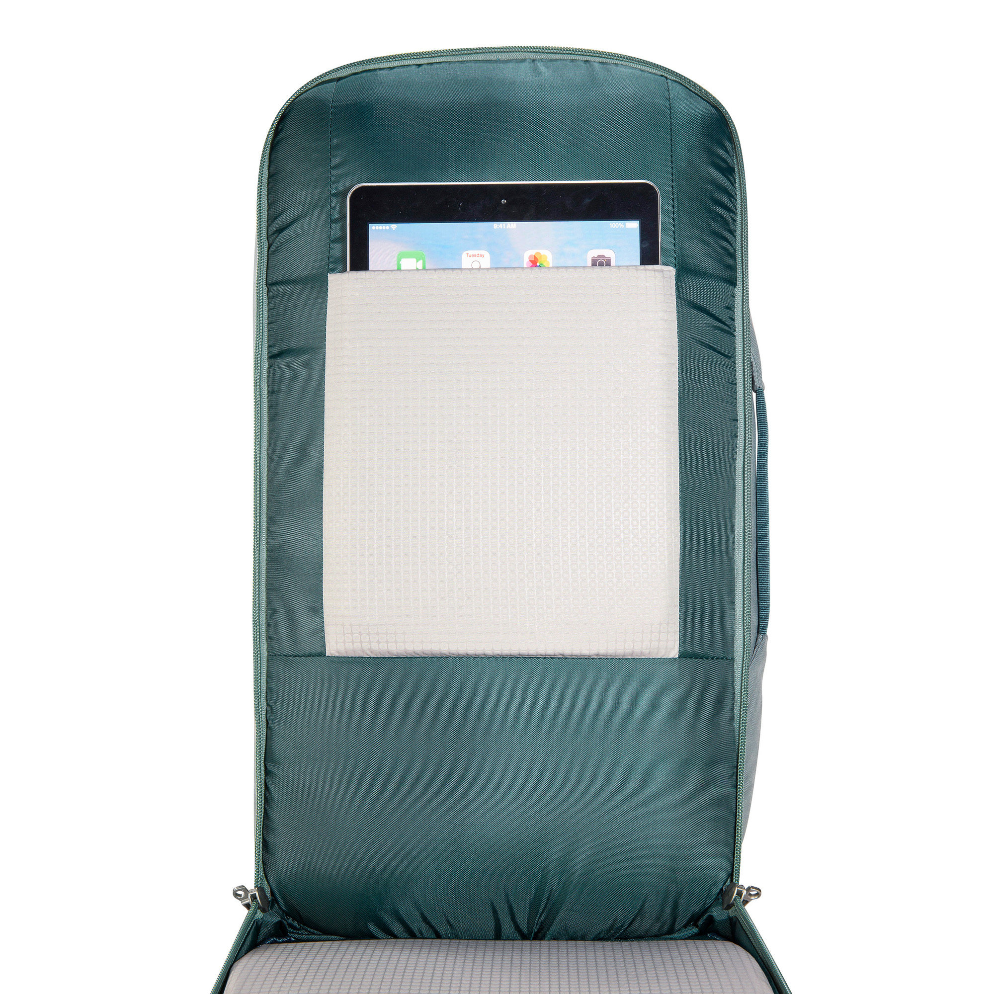 Kissen, Dekoration für Zuhause, Kopfstütze, Tatonka Flightcase 27 sage green grün Reiserucksäcke - Detailansicht