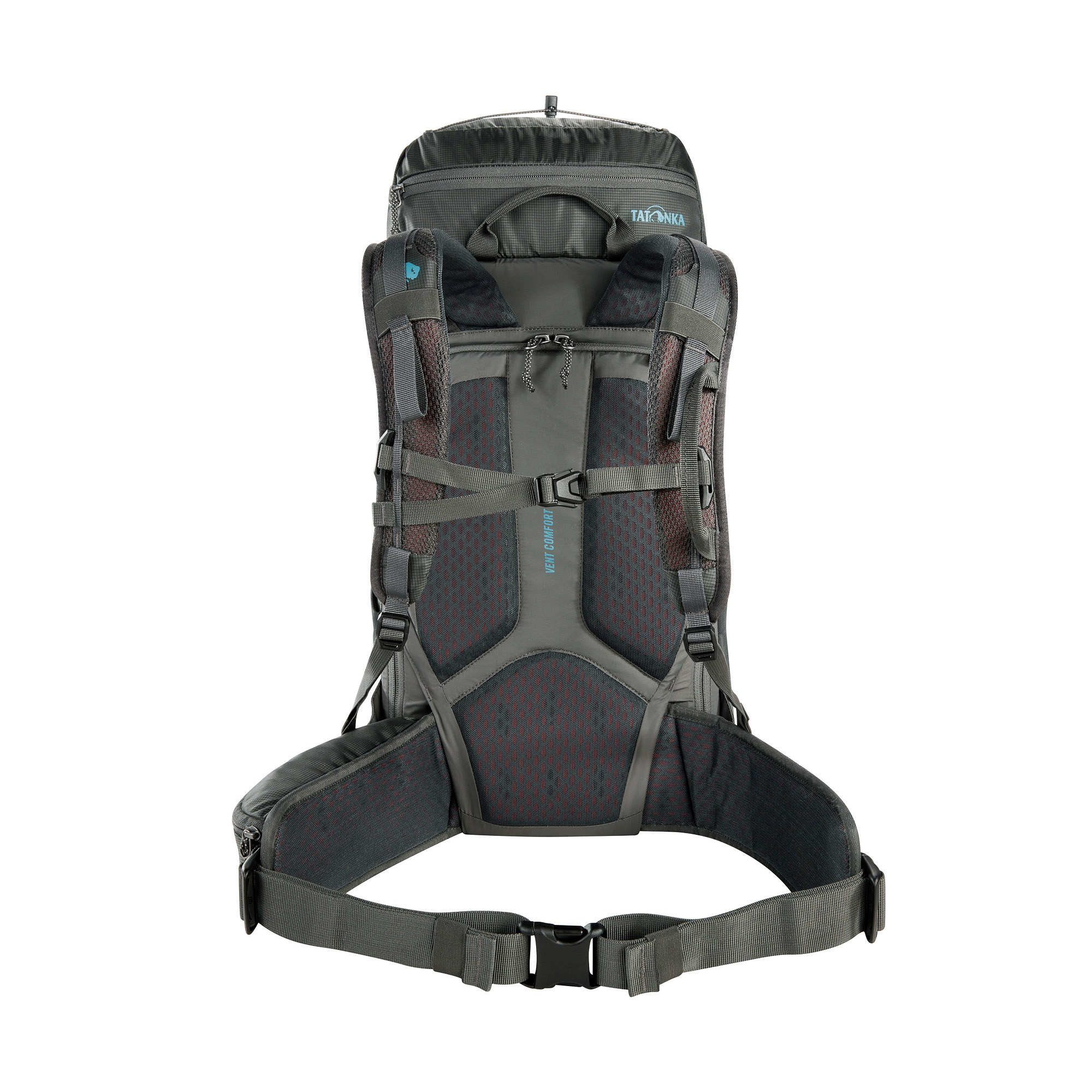 Tasche, Rucksack, Tatonka Norix 31 Women titan grey grau Trekkingrucksäcke - Ansicht frontal-hinten