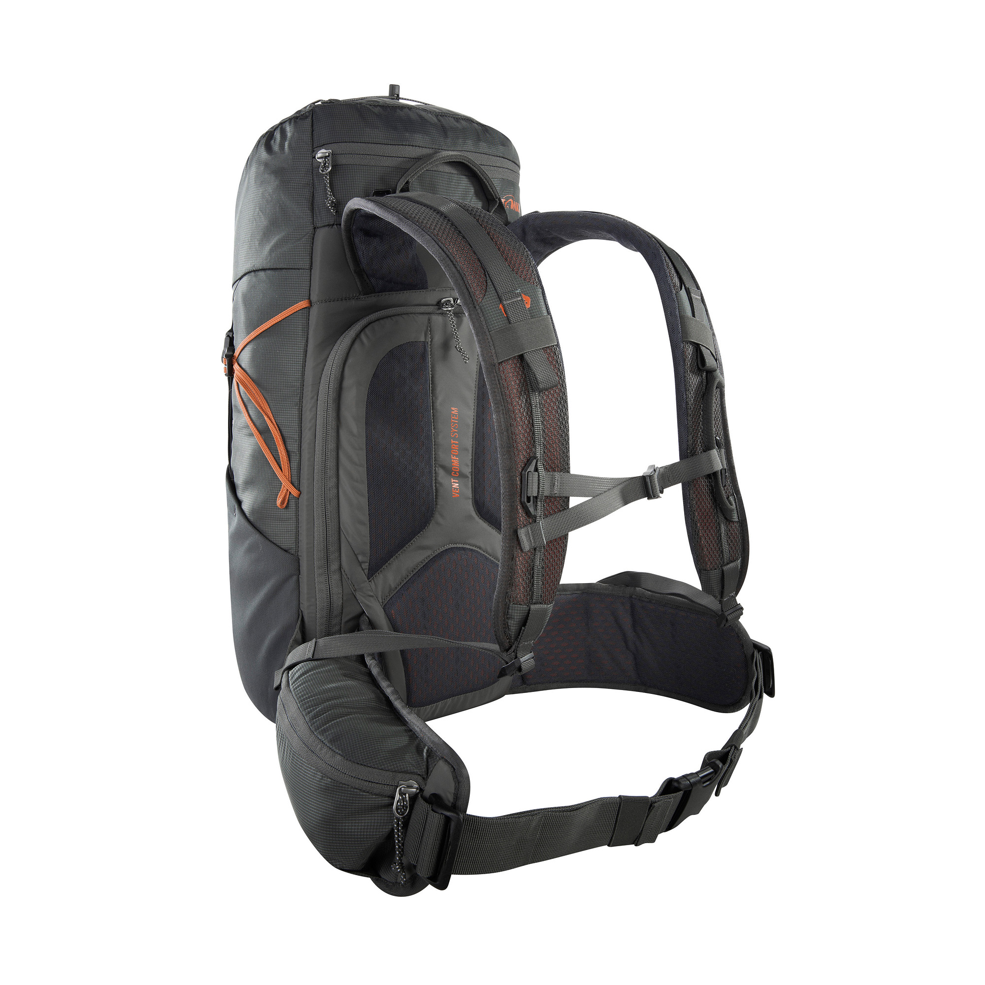 Tasche, Rucksack, Tatonka Norix 27 titan grey grau Trekkingrucksäcke - Ansicht seitlich-hinten