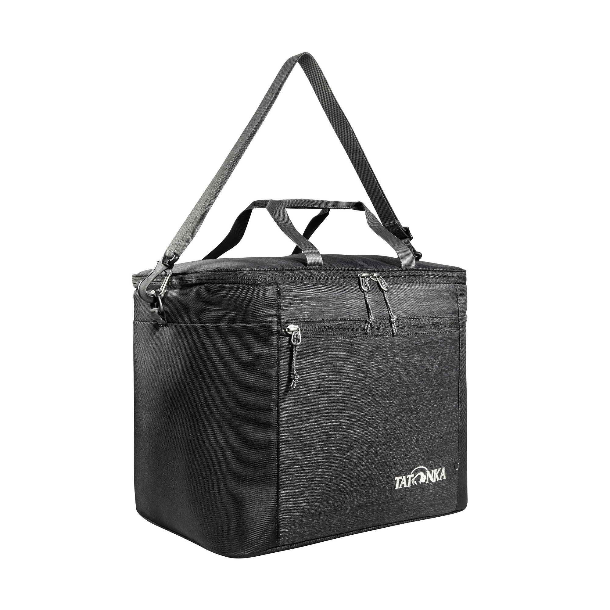 Tatonka Cooler Bag L off black schwarz Sonstige Taschen - Ansicht seitlich-vorne Tasche, Zubehör, Handtasche, Tragetasche, Tatonka Cooler Bag L off black schwarz Sonstige Taschen - Ansicht seitlich-vorne