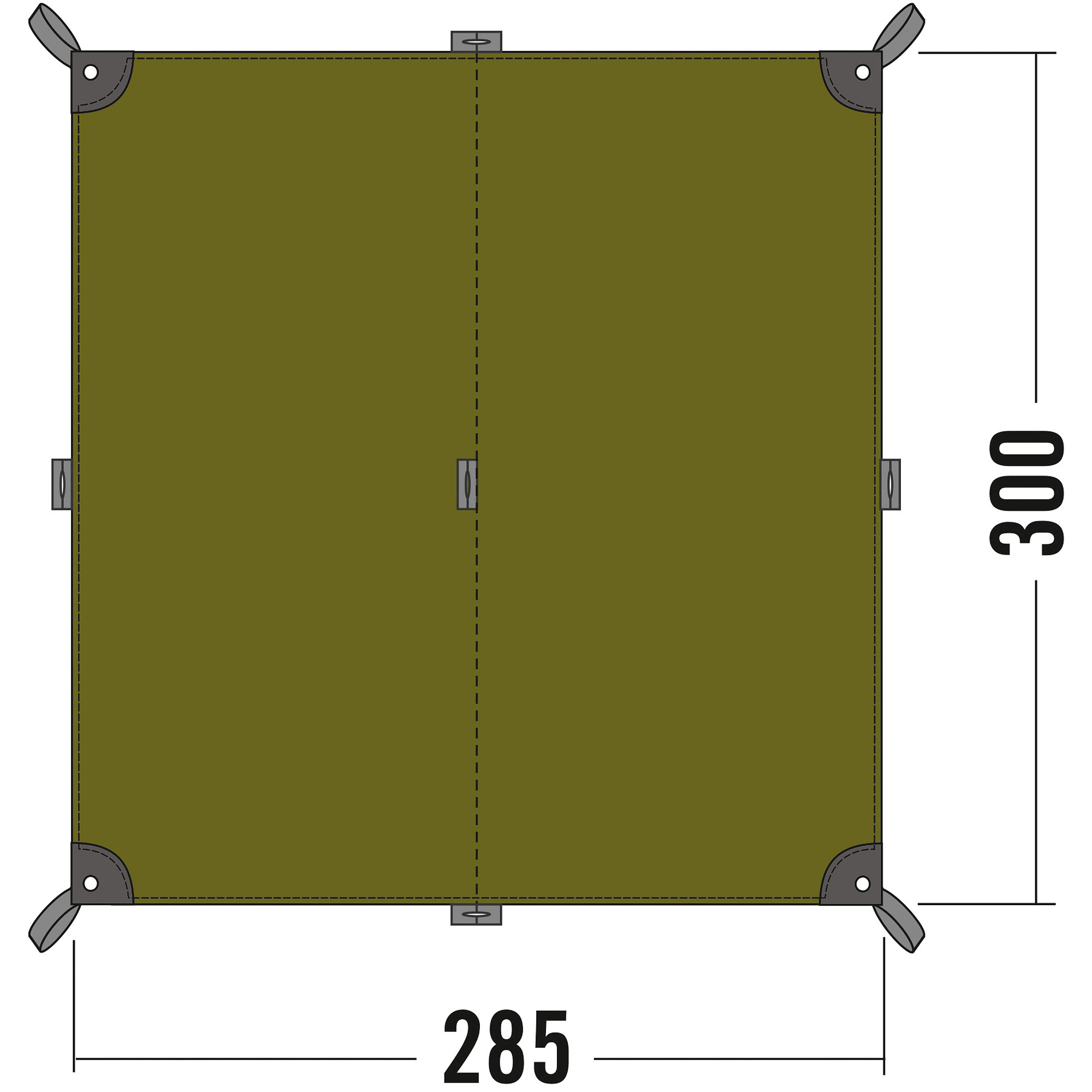 Tatonka Tarp 2 light olive grün Tarps - Detailansicht Elektronik, Bildschirm, Tatonka Tarp 2 light olive grün Tarps - Detailansicht