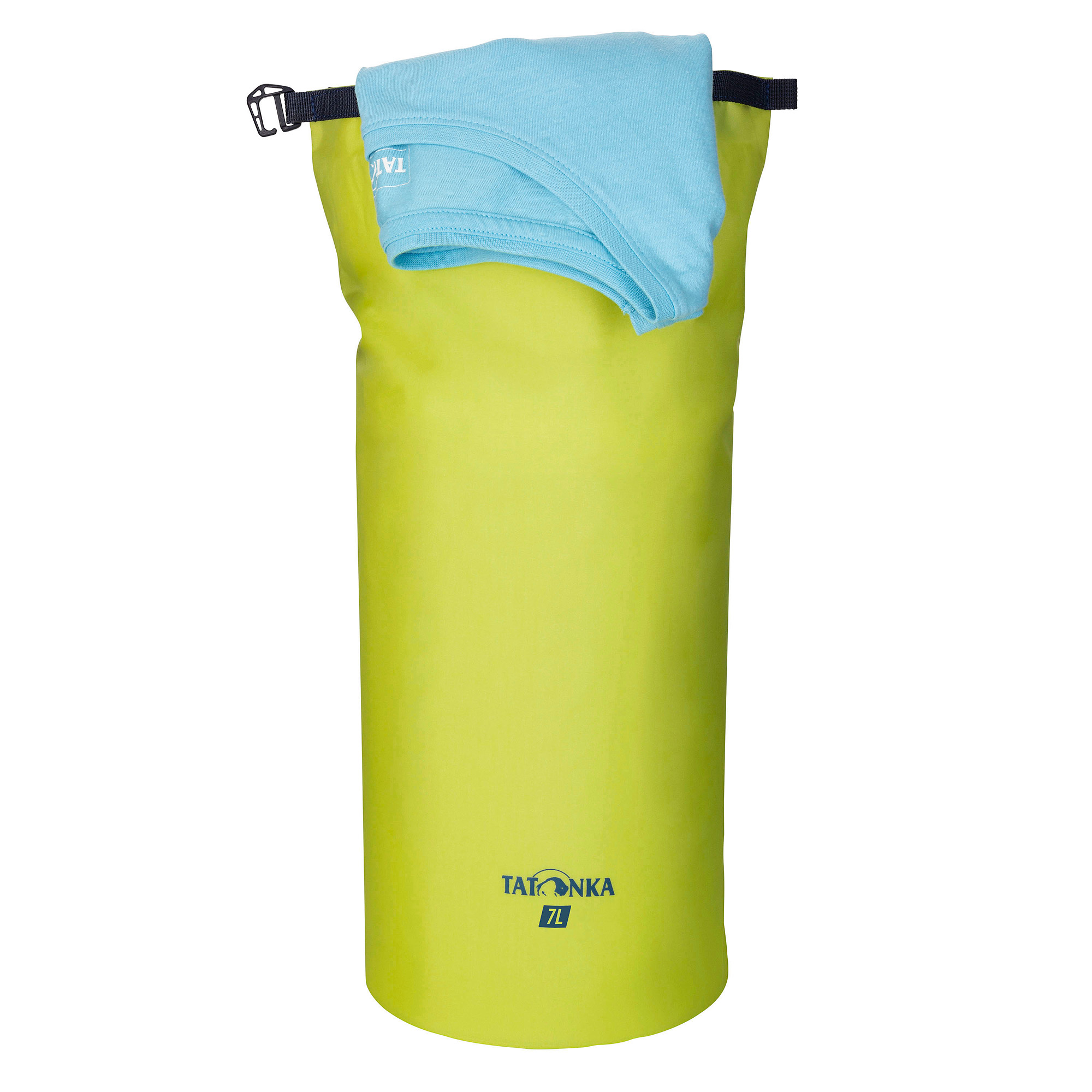 Tatonka WP Stuffbag Light 7l lime gelb Reisezubehör - Detailansicht Flasche, Windel, Tatonka WP Stuffbag Light 7l lime gelb Reisezubehör - Detailansicht