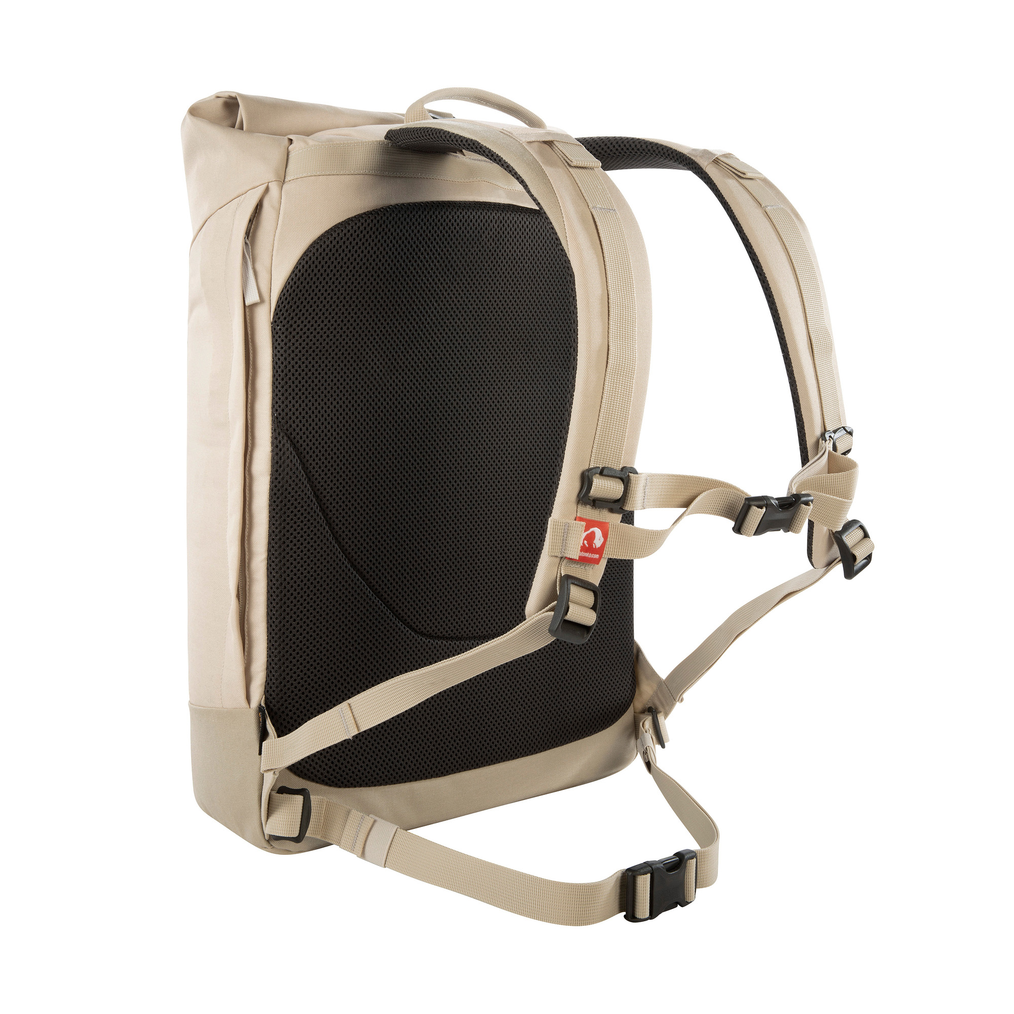 Tatonka Grip Rolltop Pack 34 Kapok brown rice braun Tagesrucksäcke - Ansicht seitlich-hinten Tasche, Rucksack, Tatonka Grip Rolltop Pack 34 Kapok brown rice braun Tagesrucksäcke - Ansicht seitlich-hinten