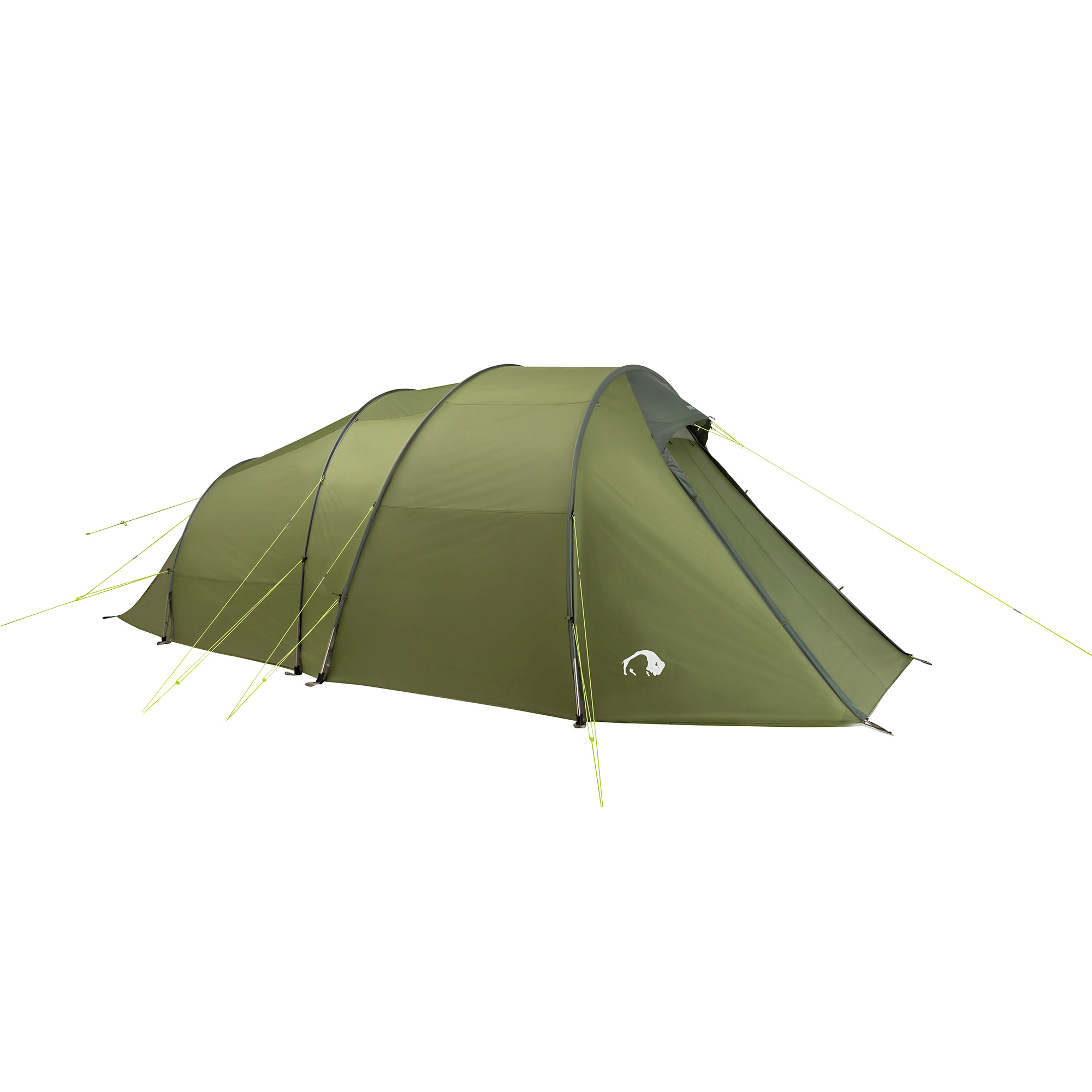 Zelt, Campen, Zelt in den Bergen, Natur, Draußen, Zelt, Campen, Zelt in den Bergen, Natur, Draußen, Zelt, Campen, Zelt in den Bergen, Natur, Draußen, Tatonka Alaska 3 Plus light olive grün 3-Personen-Zelte - Ansicht seitlich-vorne