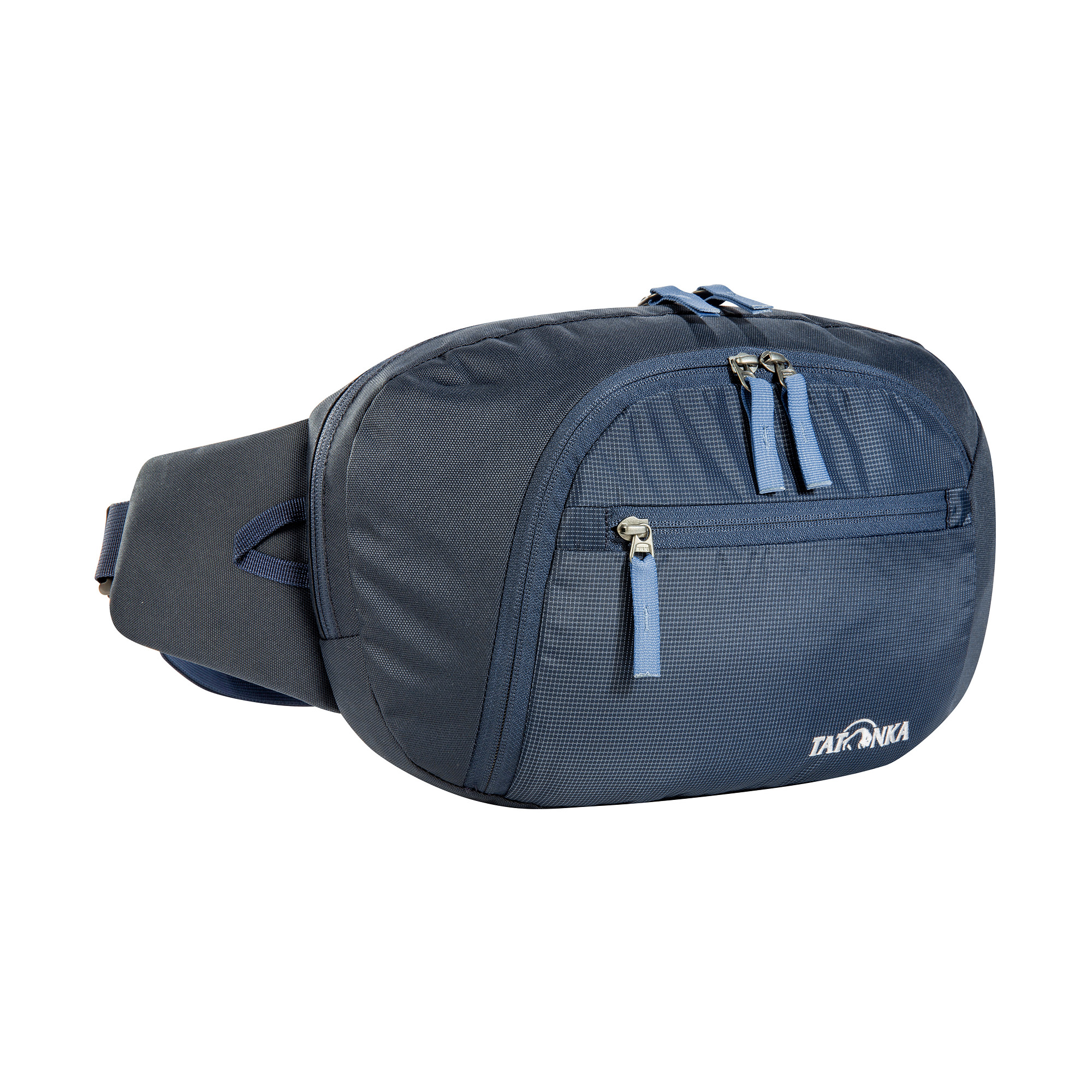 Tatonka Hip Sling Pack 5 navy blau Bauchtaschen - Ansicht seitlich-vorne Tasche, Rucksack, Tatonka Hip Sling Pack 5 navy blau Bauchtaschen - Ansicht seitlich-vorne