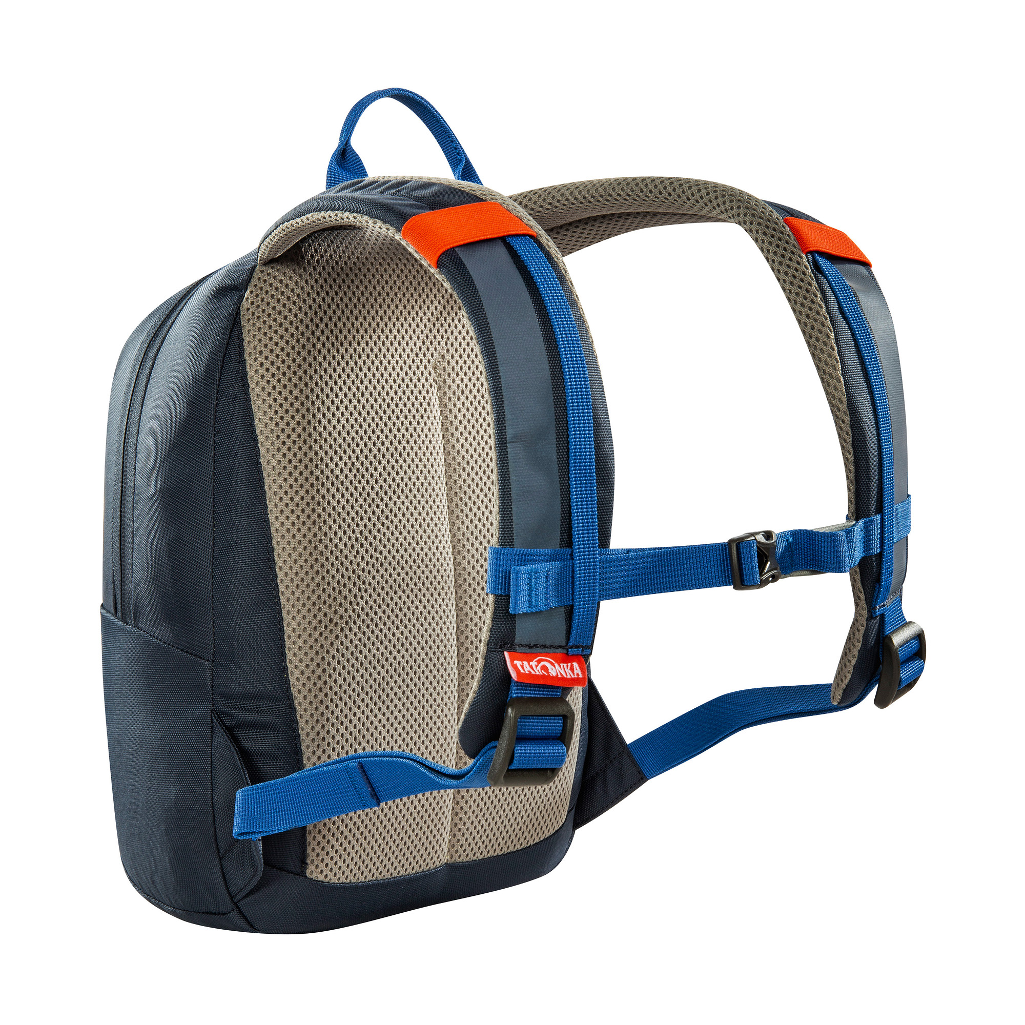Tatonka Husky Bag JR 10 navy blau Kinderrucksäcke - Ansicht seitlich-hinten Tasche, Rucksack, Tatonka Husky Bag JR 10 navy blau Kinderrucksäcke - Ansicht seitlich-hinten