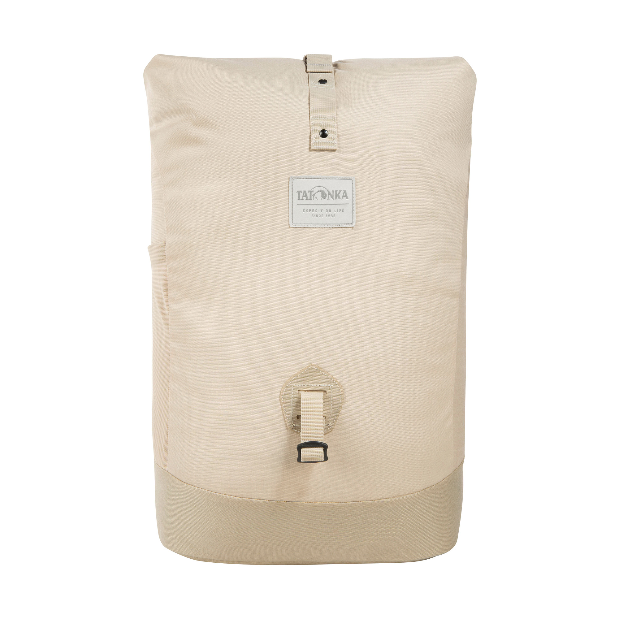 Tatonka Grip Rolltop Pack 34 Kapok brown rice braun Tagesrucksäcke - Ansicht frontal-vorne Tasche, Tragetasche, Dekoration für Zuhause, Leinen, Tatonka Grip Rolltop Pack 34 Kapok brown rice braun Tagesrucksäcke - Ansicht frontal-vorne