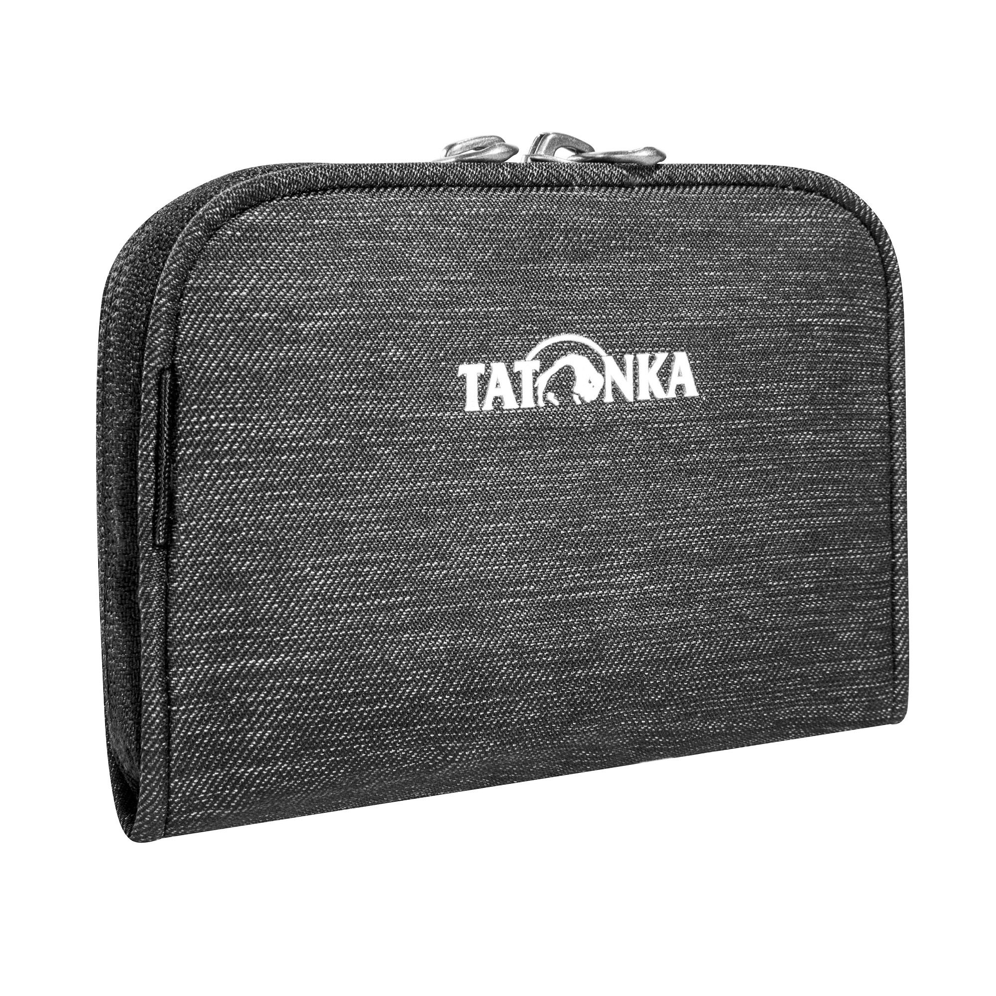 Tatonka Big Plain Wallet off black schwarz Geldbeutel - Ansicht seitlich-vorne Zubehor, Tasche, Handtasche, Tatonka Big Plain Wallet off black schwarz Geldbeutel - Ansicht seitlich-vorne