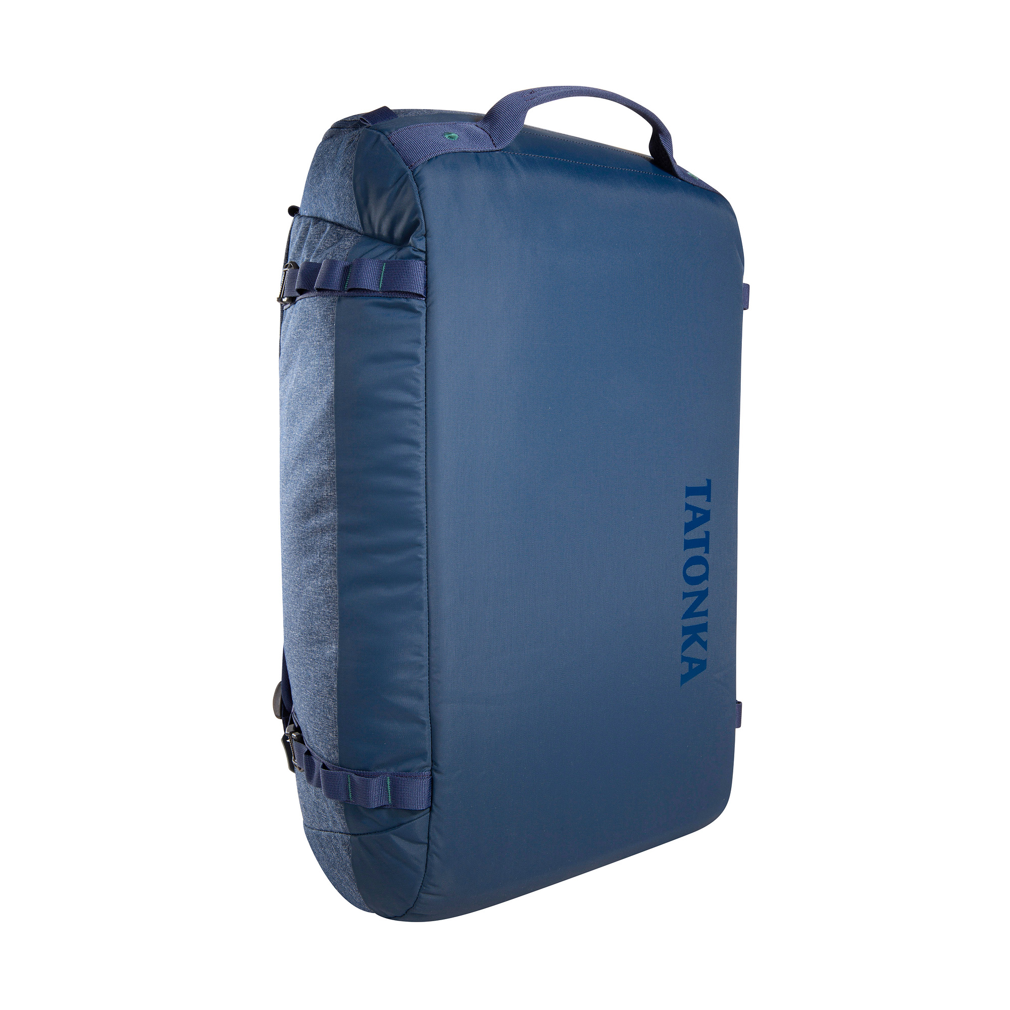 backpack, duffel, blau, gepadded, handgepäck, Tatonka Duffle Bag 45 navy blue blau Reisetaschen - Ansicht seitlich-hinten