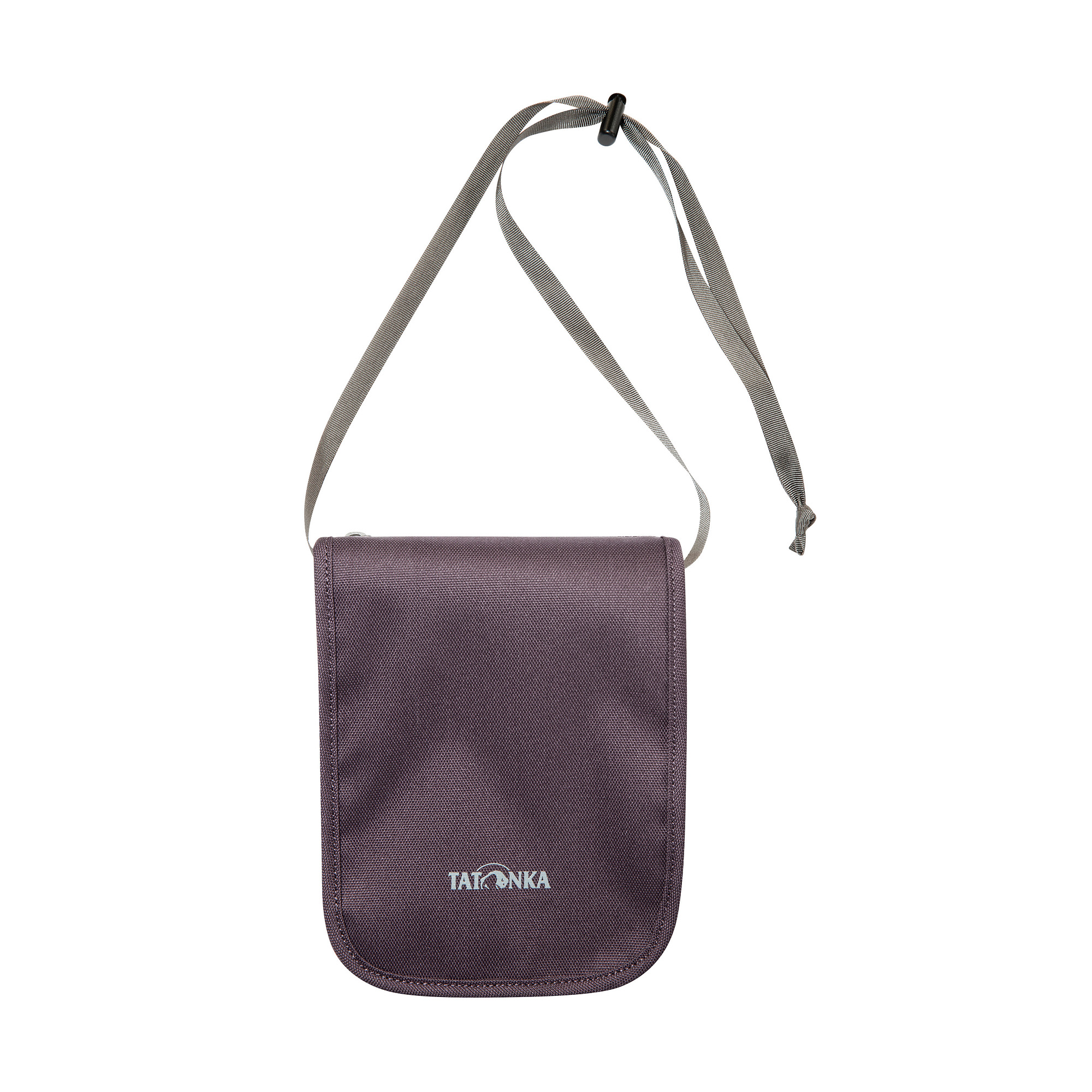 Tatonka Hang Loose RFID Block midnight plum lila Brustbeutel - Ansicht seitlich-vorne Zubehor, Tasche, Handtasche, Geldbörse, Tragetasche, Tatonka Hang Loose RFID Block midnight plum lila Brustbeutel - Ansicht seitlich-vorne