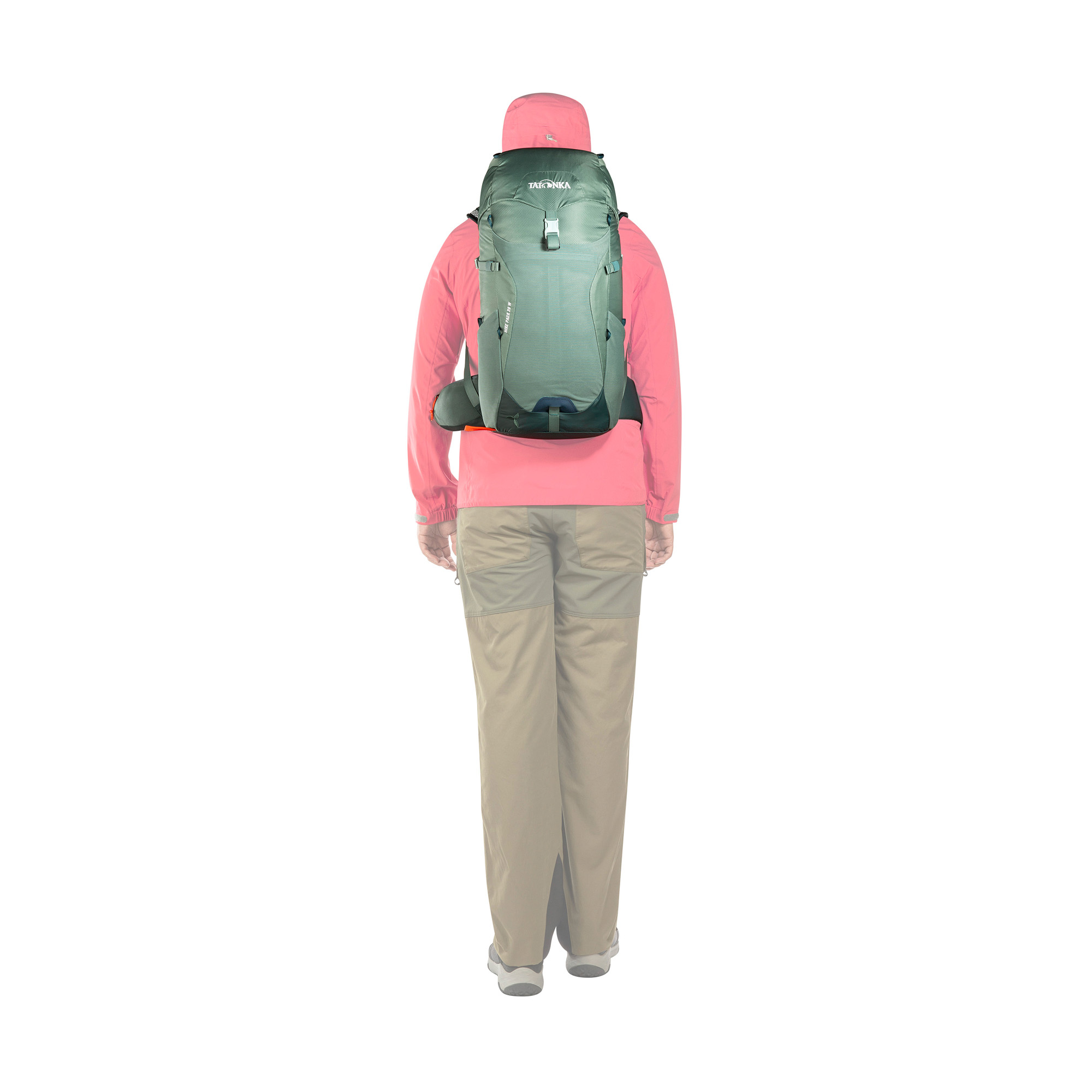 Tatonka Hike Pack 20 Women sage green grün Wanderrucksäcke - Detailansicht Tasche, Erwachsener, Männlich, Mann, Person, Tatonka Hike Pack 20 Women sage green grün Wanderrucksäcke - Detailansicht