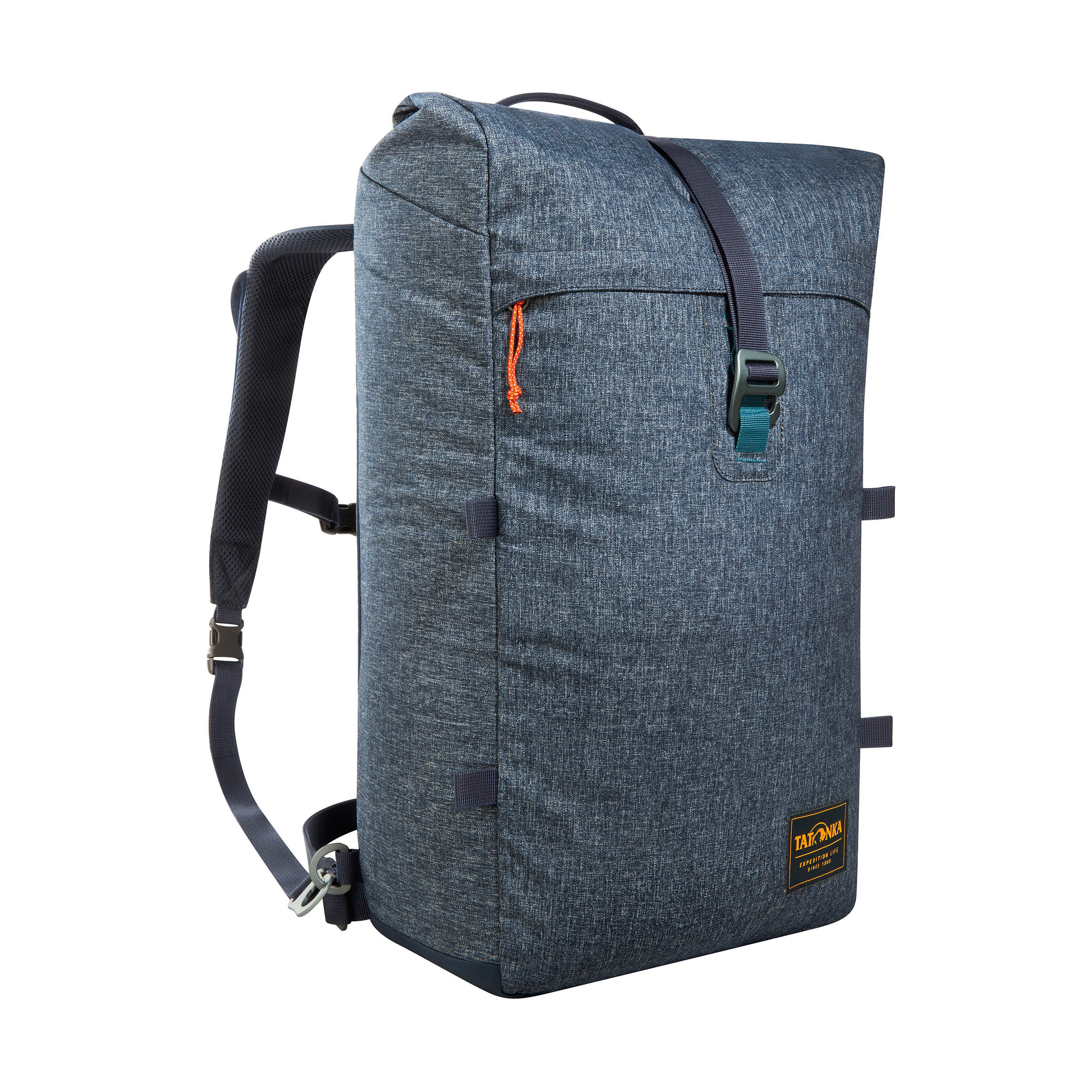 Tatonka Traveller Pack 25 navy blau Tagesrucksäcke - Ansicht seitlich-vorne Tasche, Rucksack, Tatonka Traveller Pack 25 navy blau Tagesrucksäcke - Ansicht seitlich-vorne