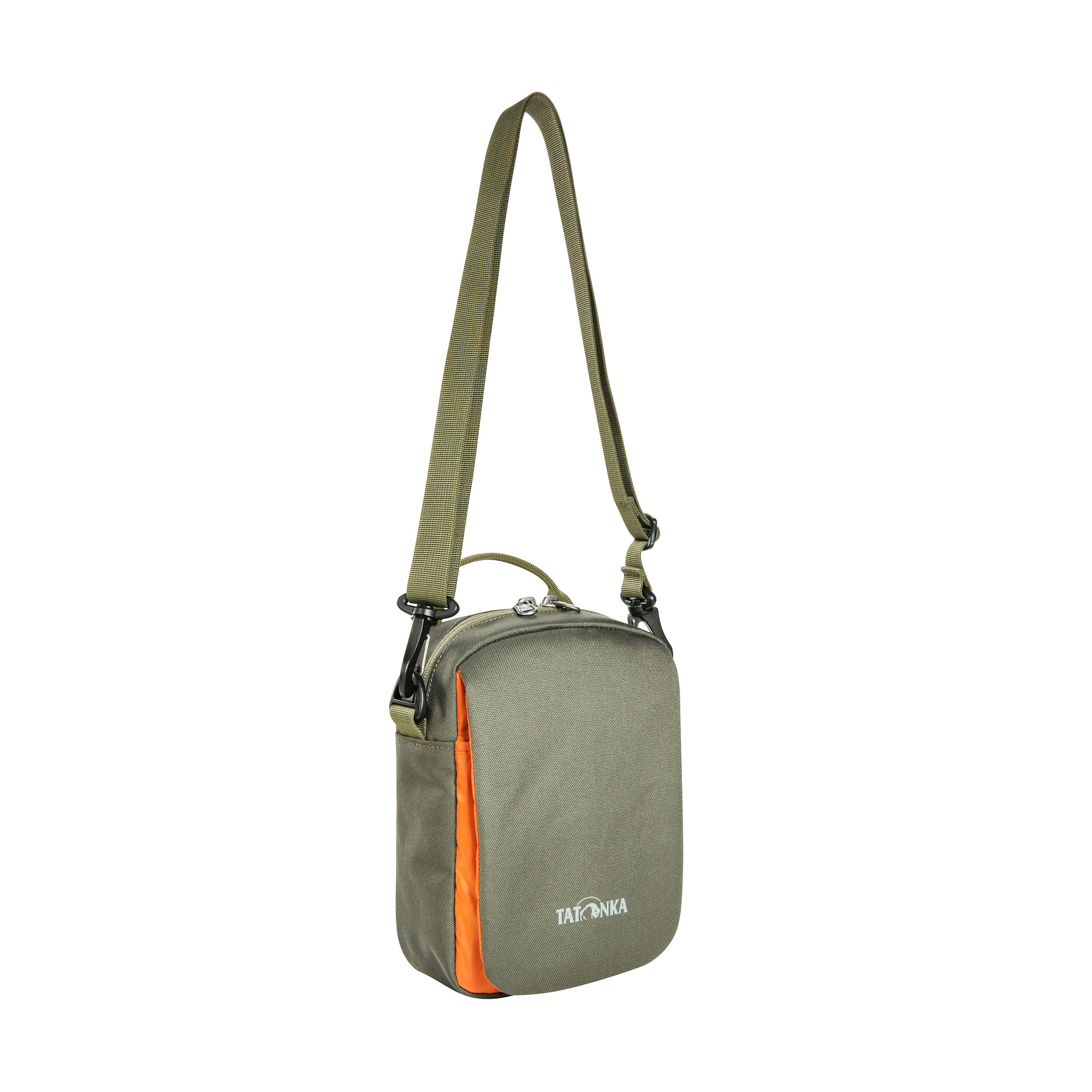 Tatonka Check In RFID Block olive grün Reisetaschen - Ansicht seitlich-vorne Tasche, Zubehör, Handtasche, Tragetasche, Geldbörse, Tatonka Check In RFID Block olive grün Reisetaschen - Ansicht seitlich-vorne