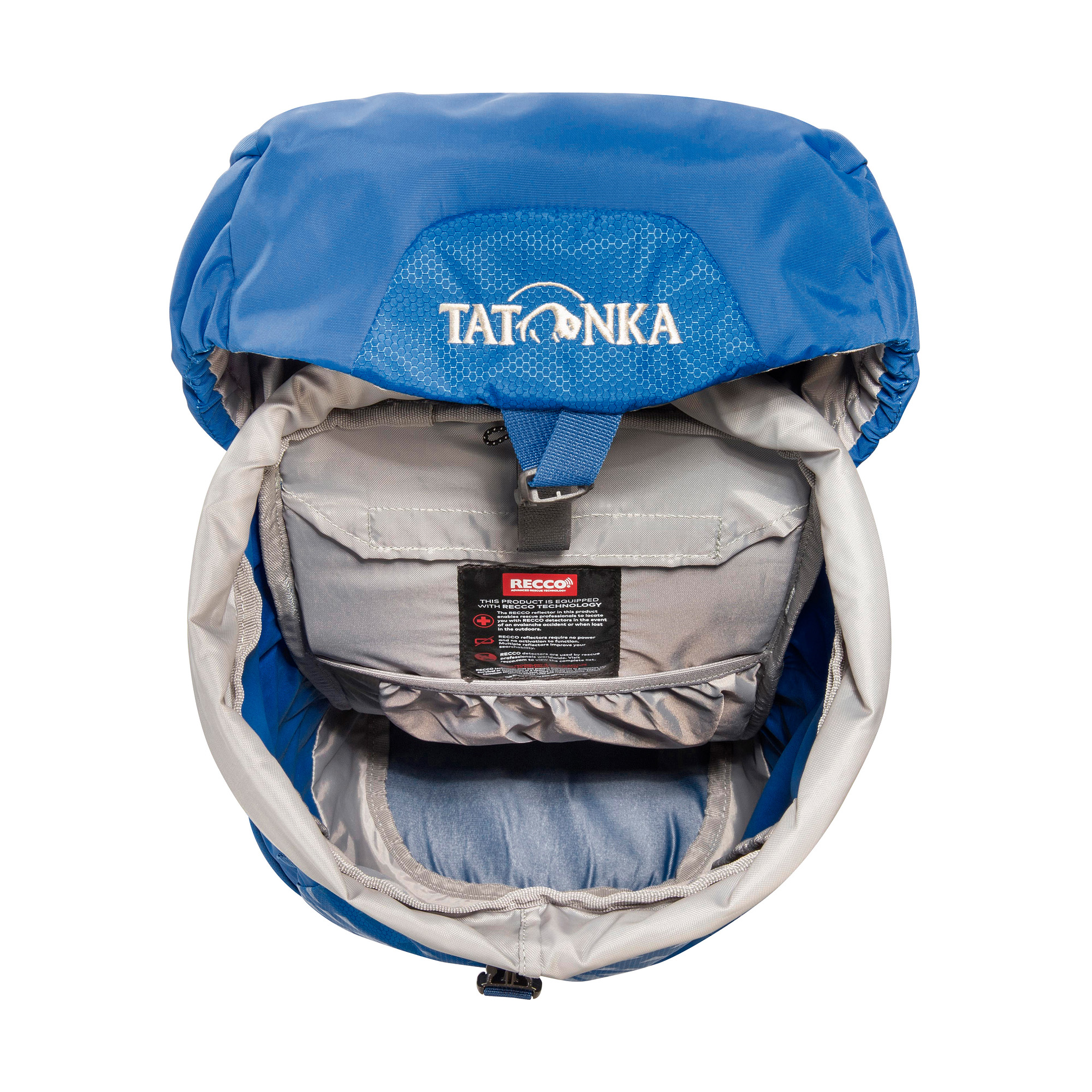 Tatonka Storm 18 Women RECCO blue blau Wanderrucksäcke - Detailansicht Tasche, Rucksack, Erste Hilfe, Rettungsweste, Weste, Tatonka Storm 18 Women RECCO blue blau Wanderrucksäcke - Detailansicht